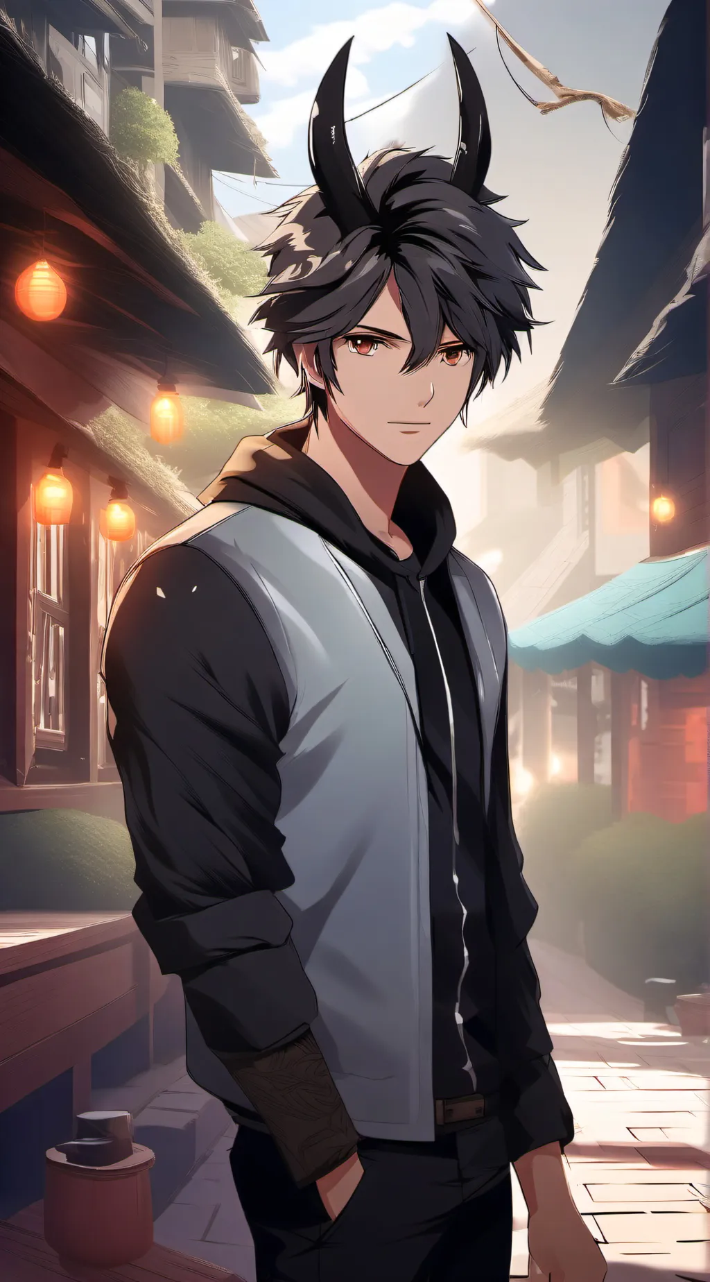 ai character: Luke  background