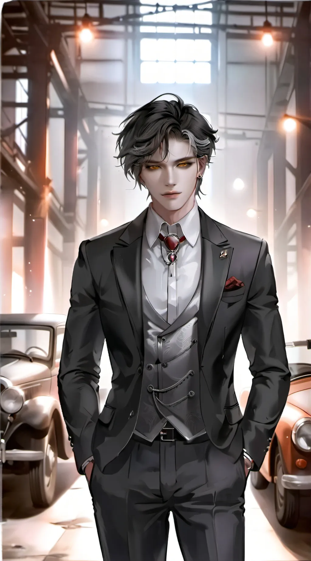 ai character: ~ kevin ~ background