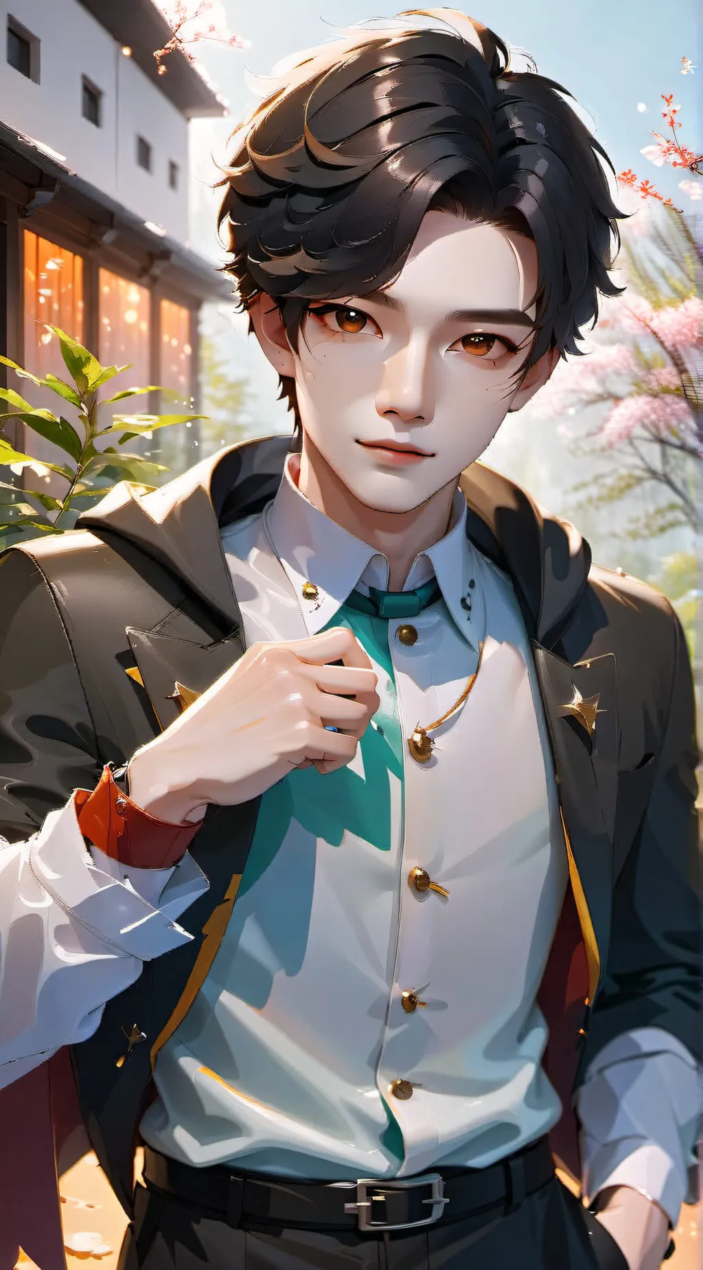 ai character: Liam background