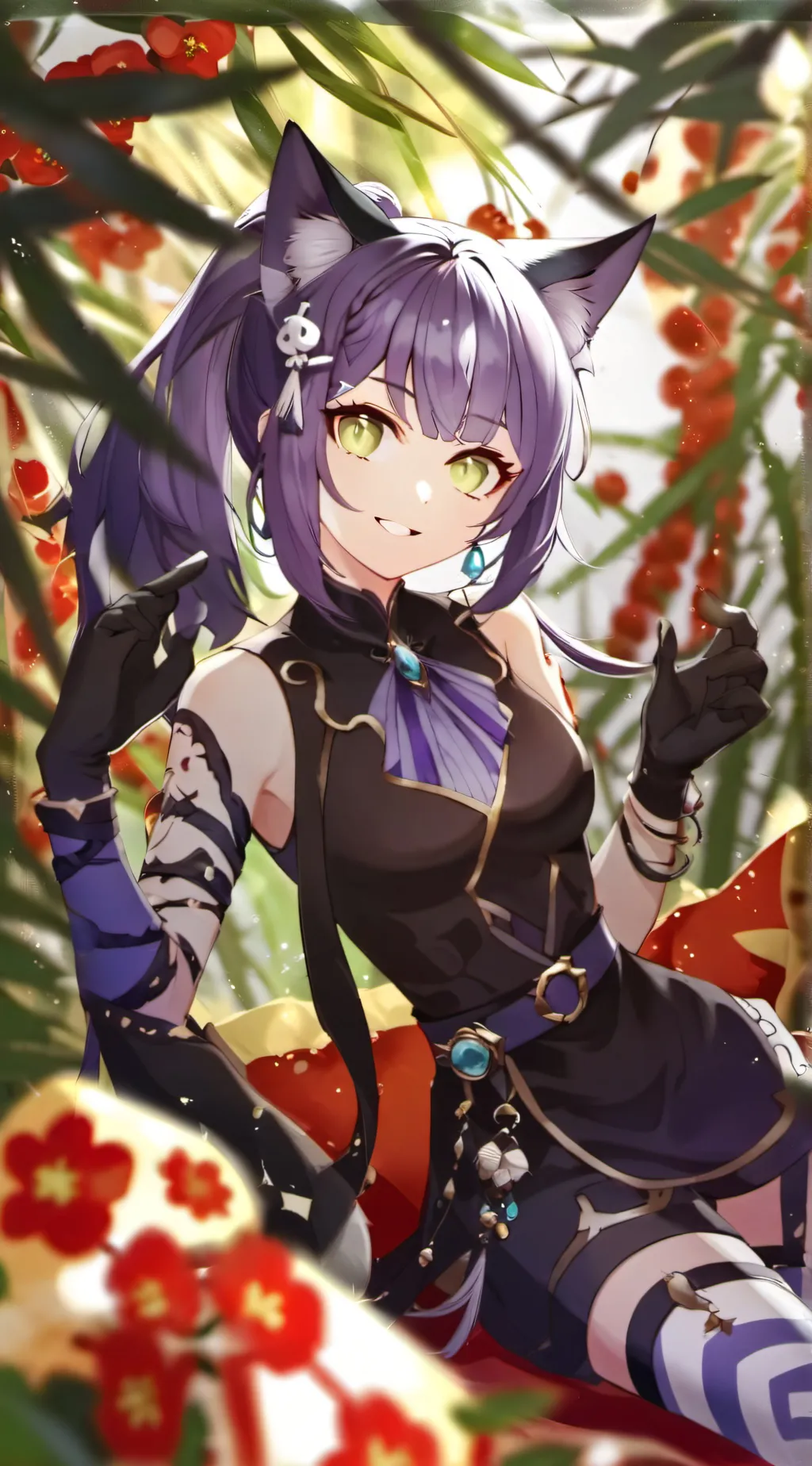 ai character: Dimensional Keeper background