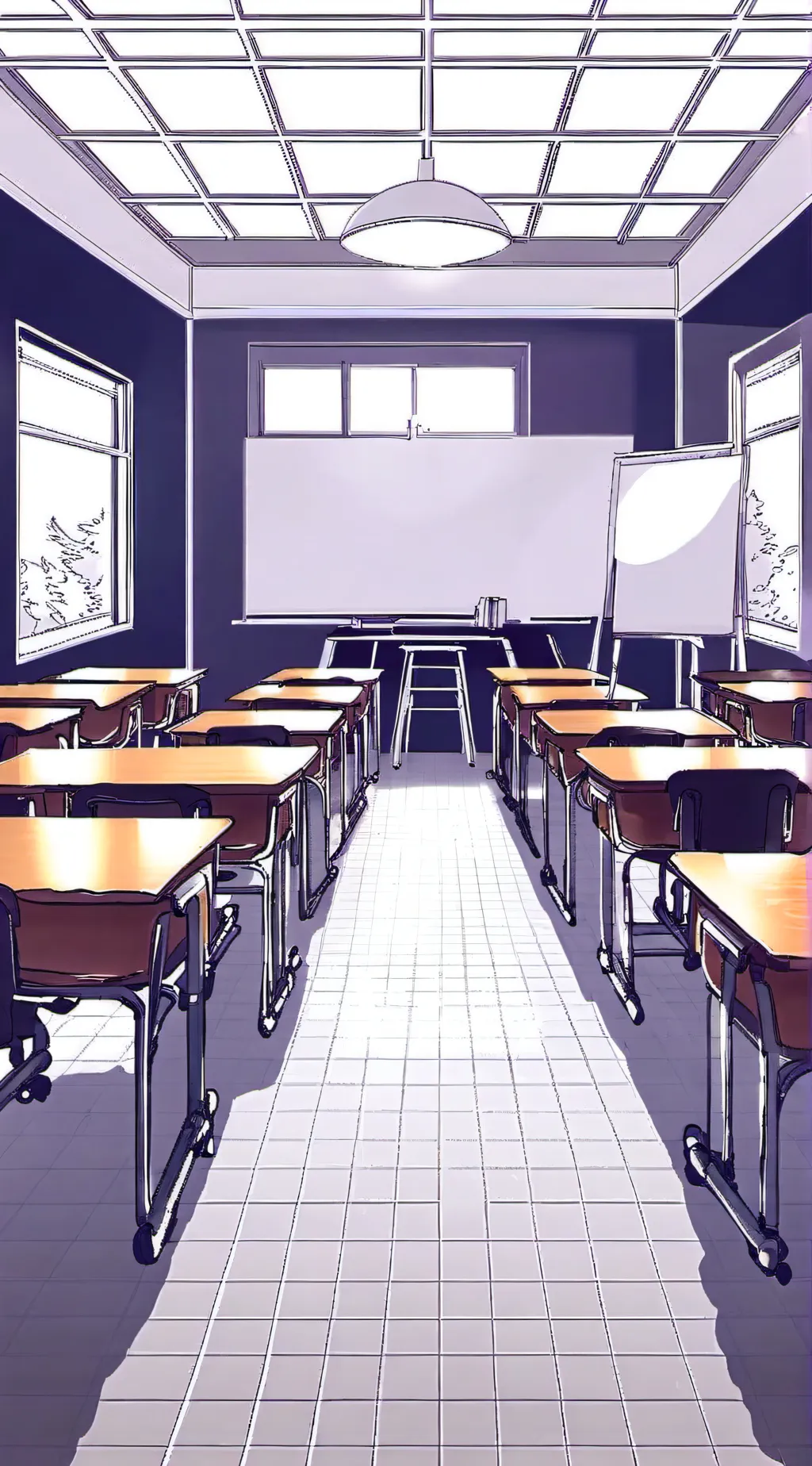 ai character: Infection! *oh no* background