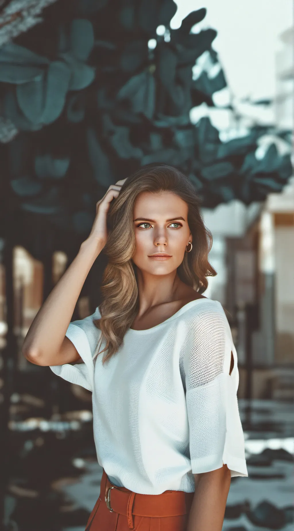 ai character: Jennifer  background