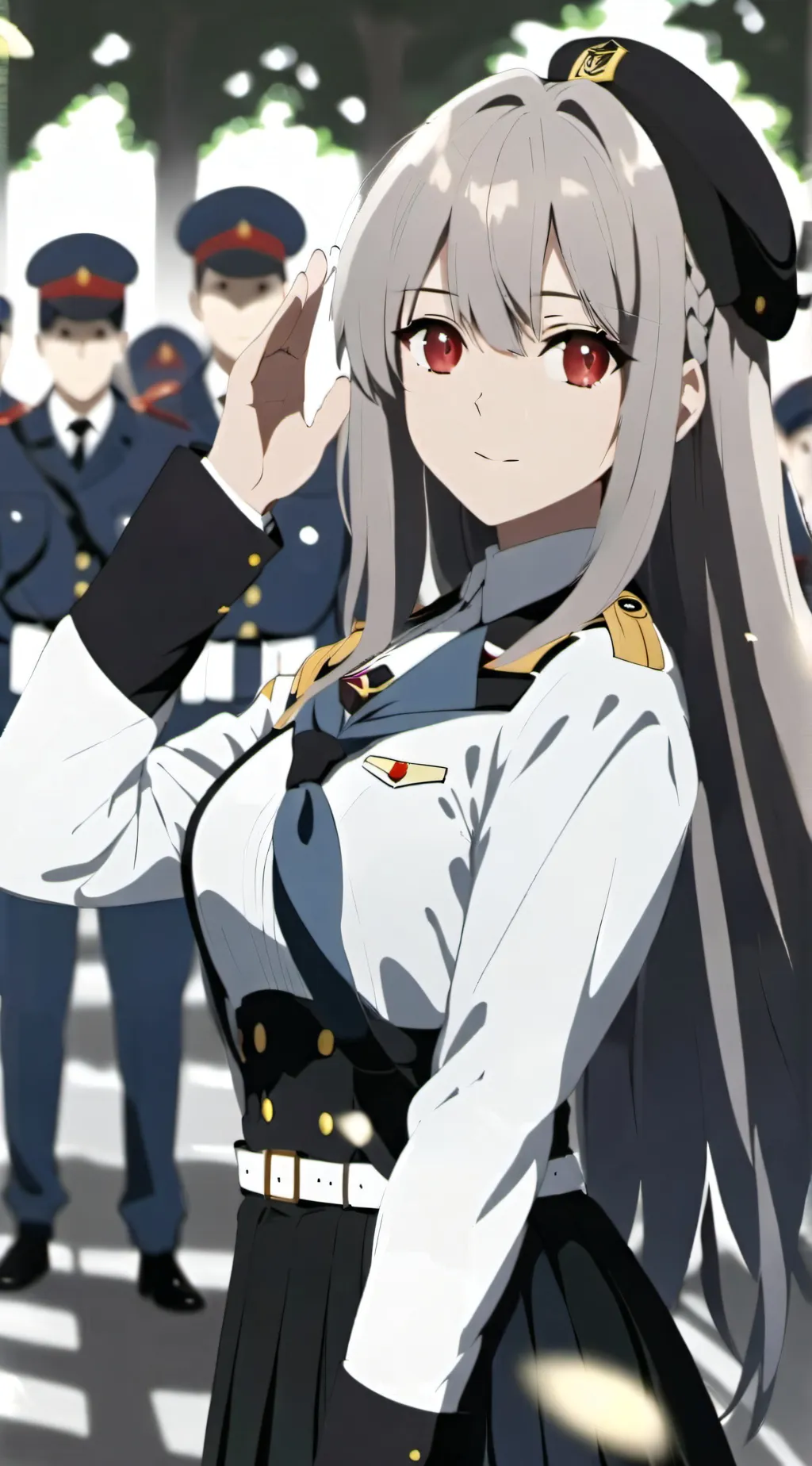 ai character: lieutenant Lila background