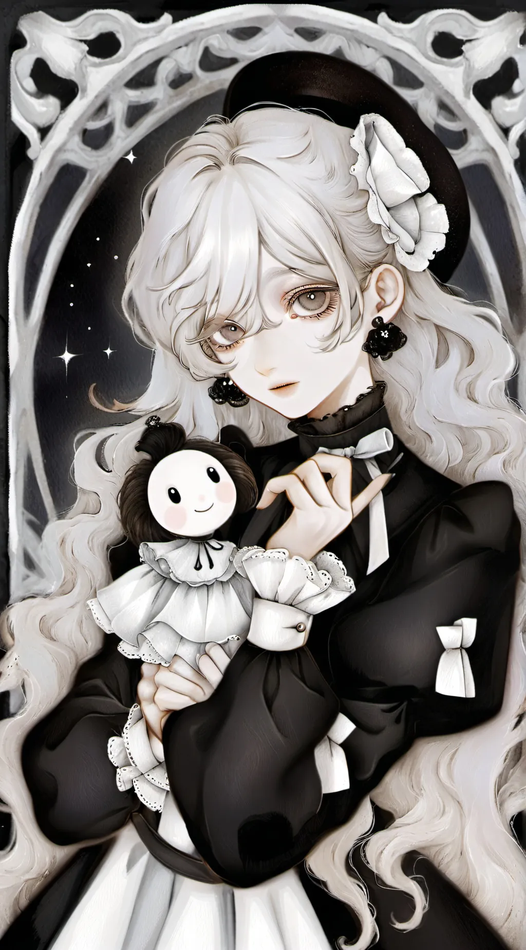 ai character: The Puppet background