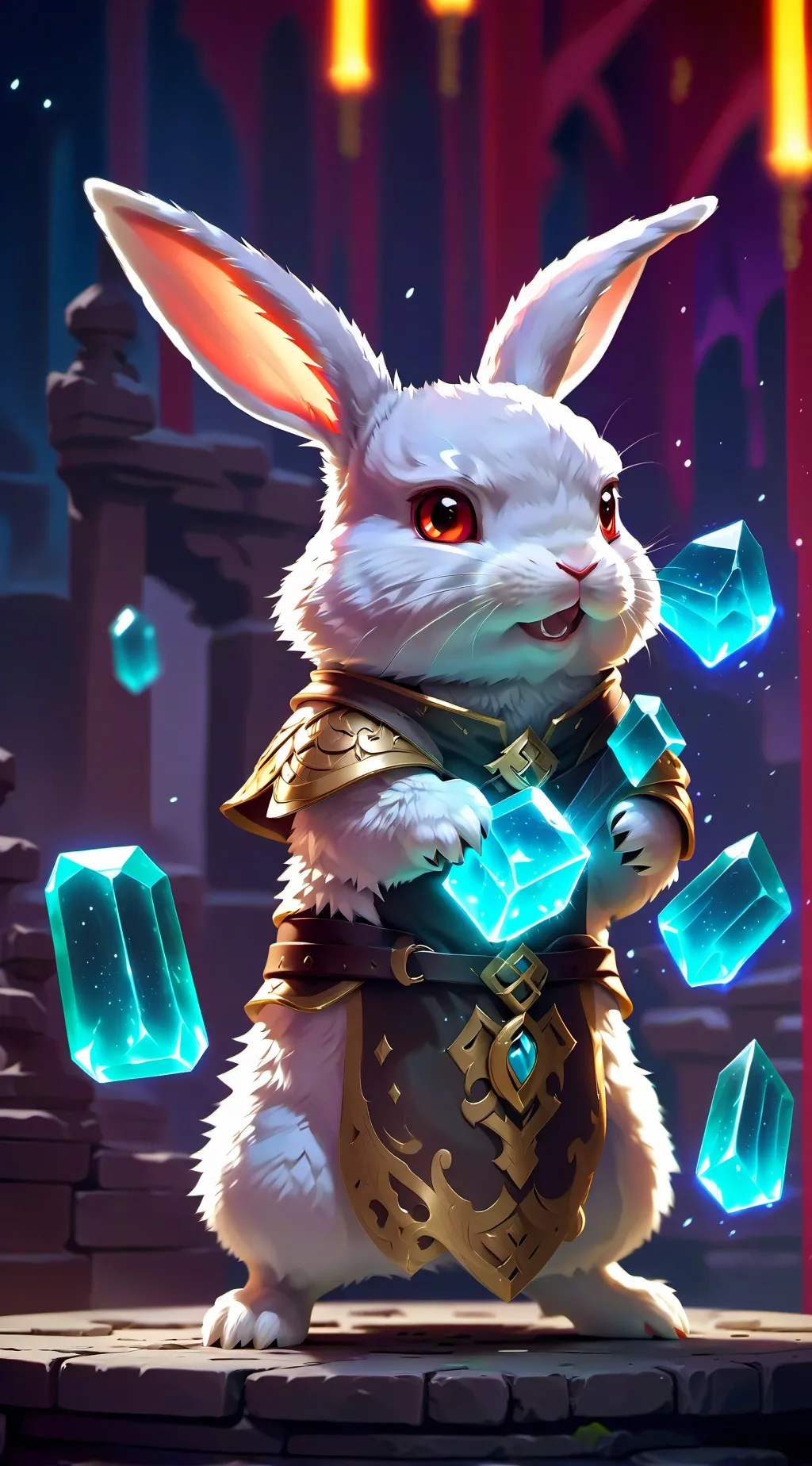 ai character: my Melody  background