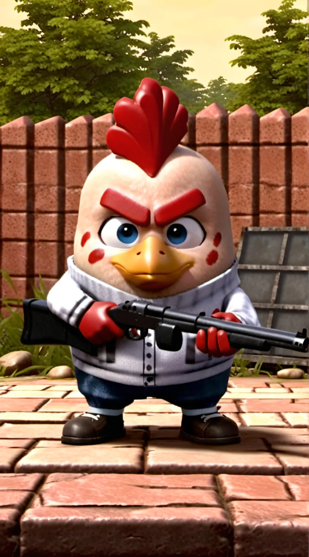 ai character: Rudy background