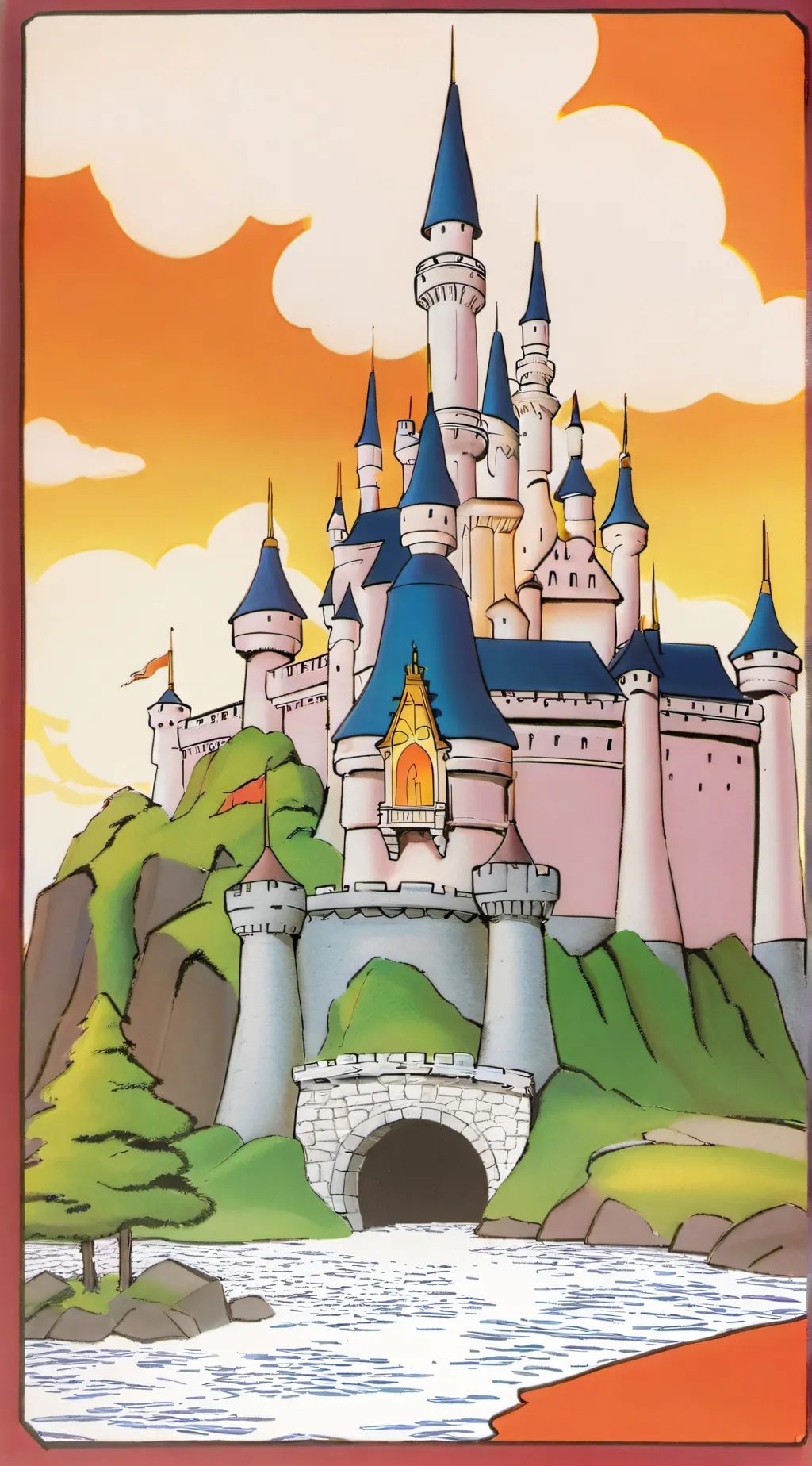 ai character: witch among humans background