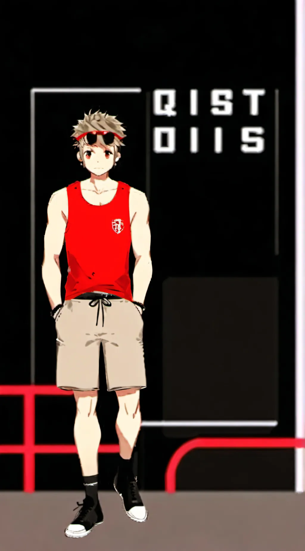 ai character: Apple Guy background