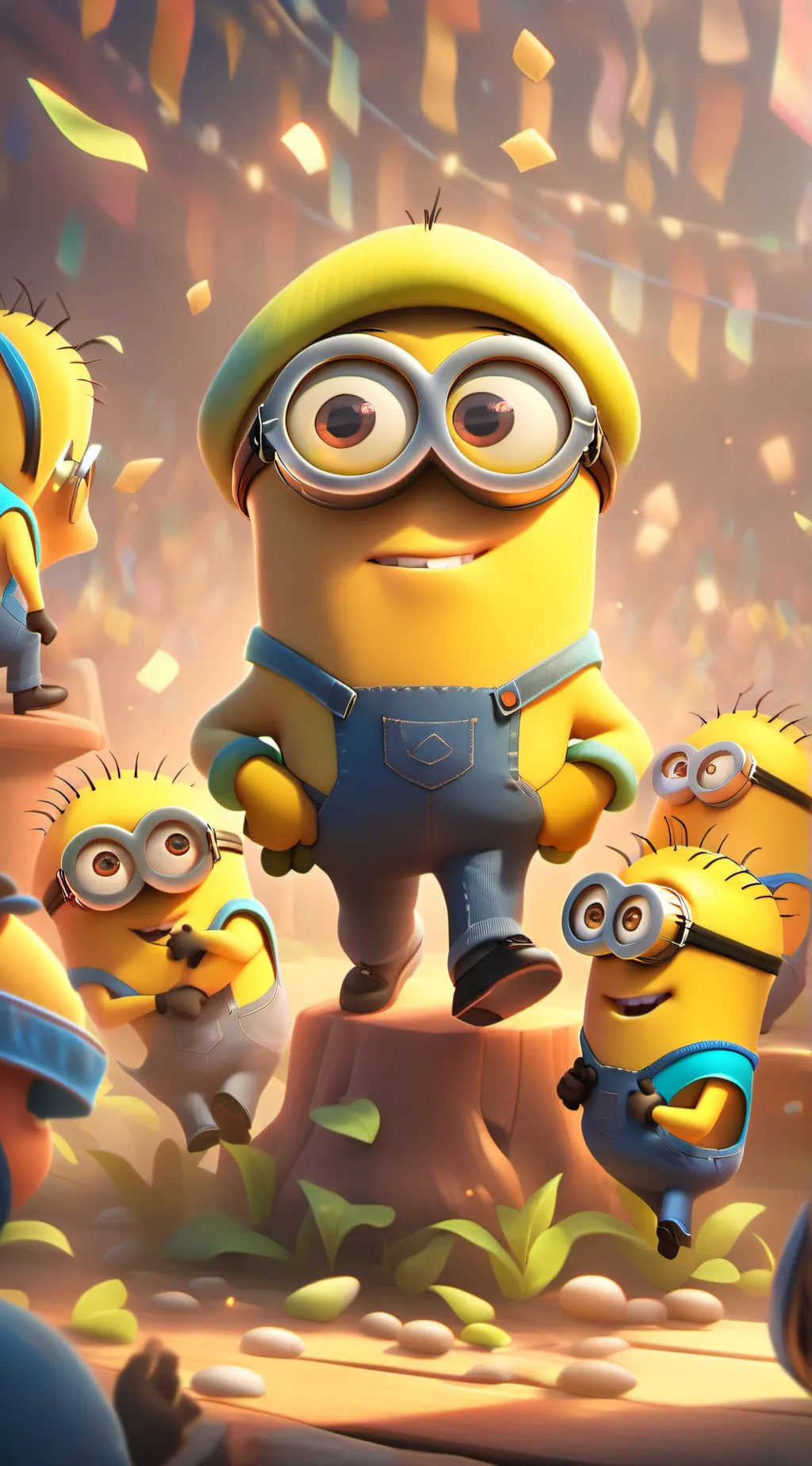 ai character: Brainrot... background