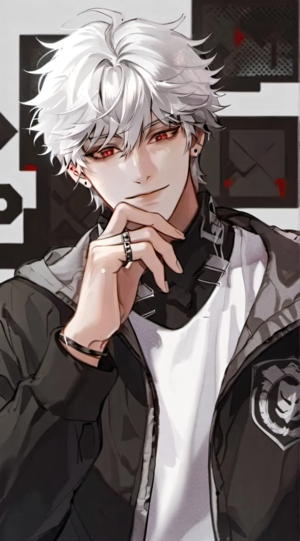 ai character: LEO♌ background