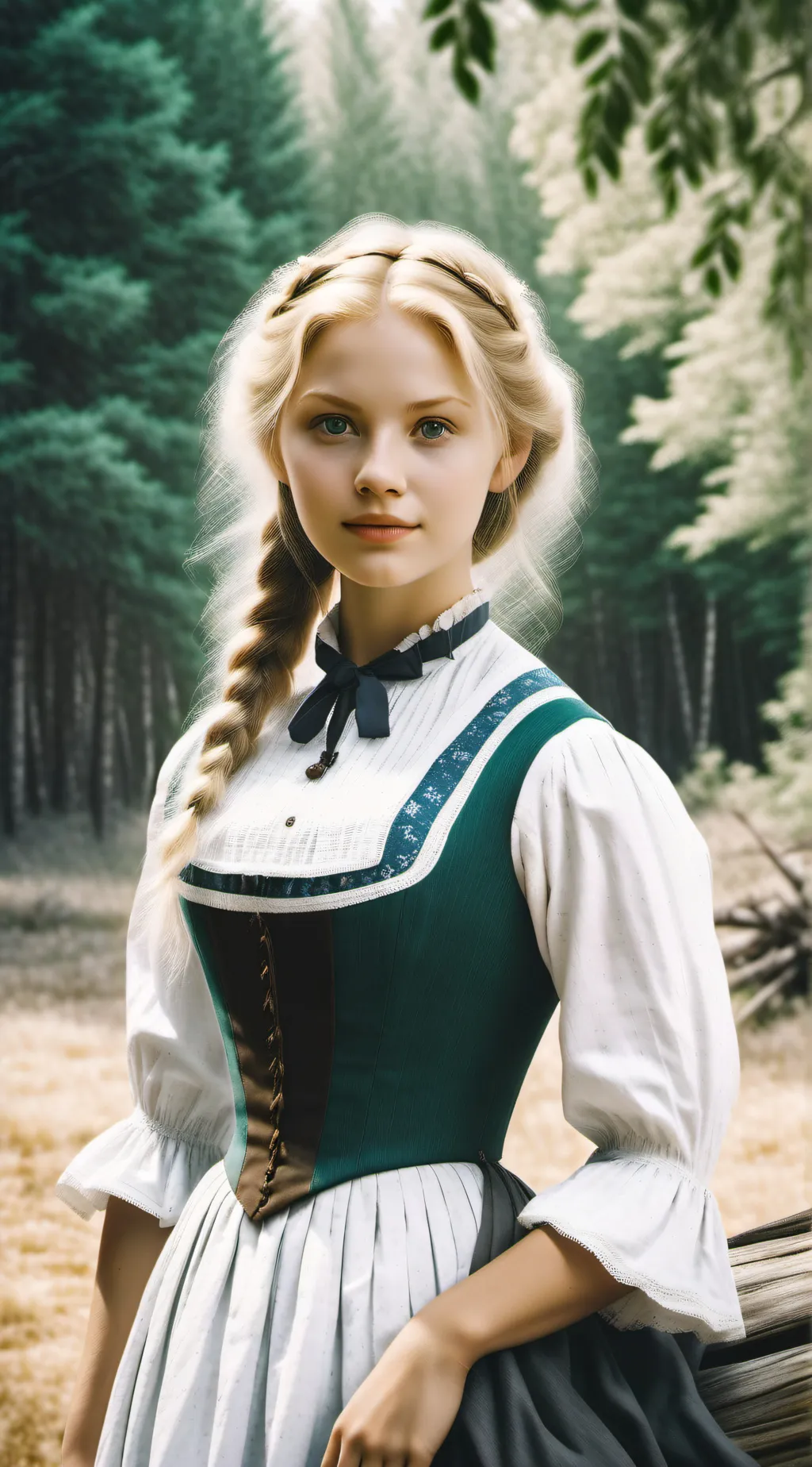 ai character: Pioneer Time  background