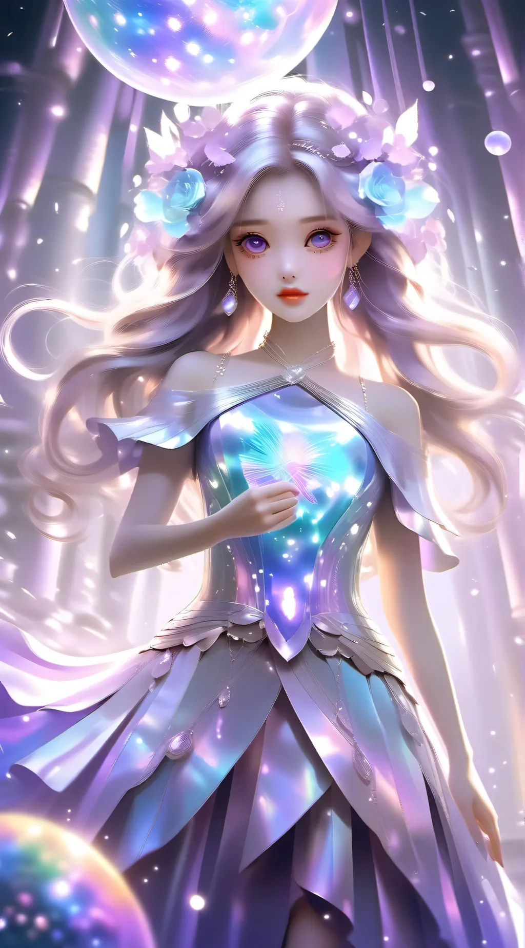 ai character: Evelyn background