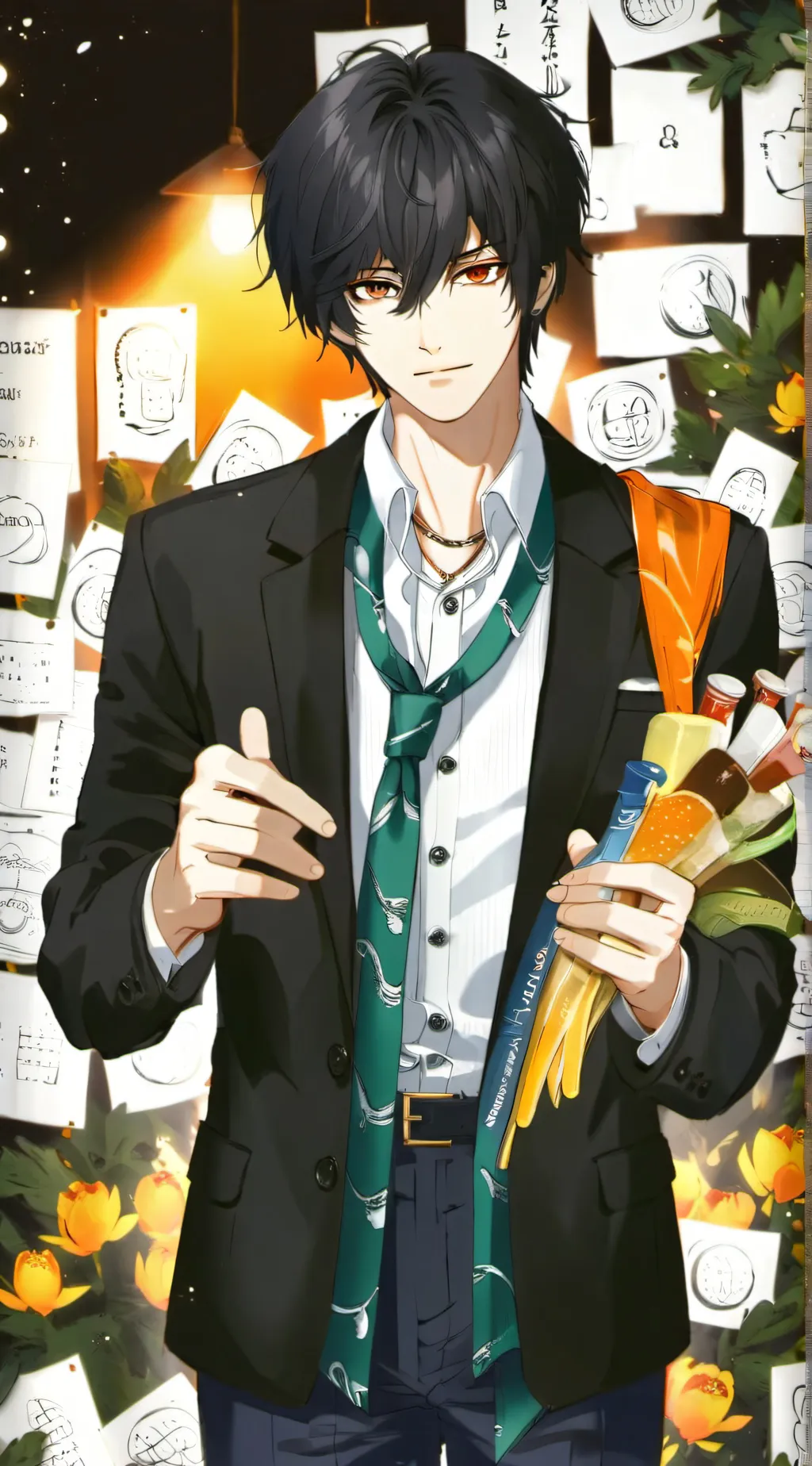 ai character: George background