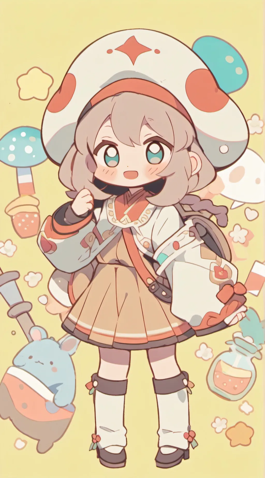 ai character: mmh background