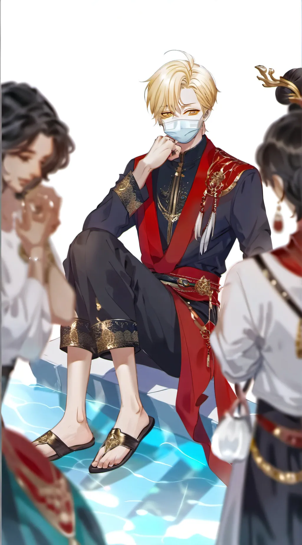 ai character: carter background