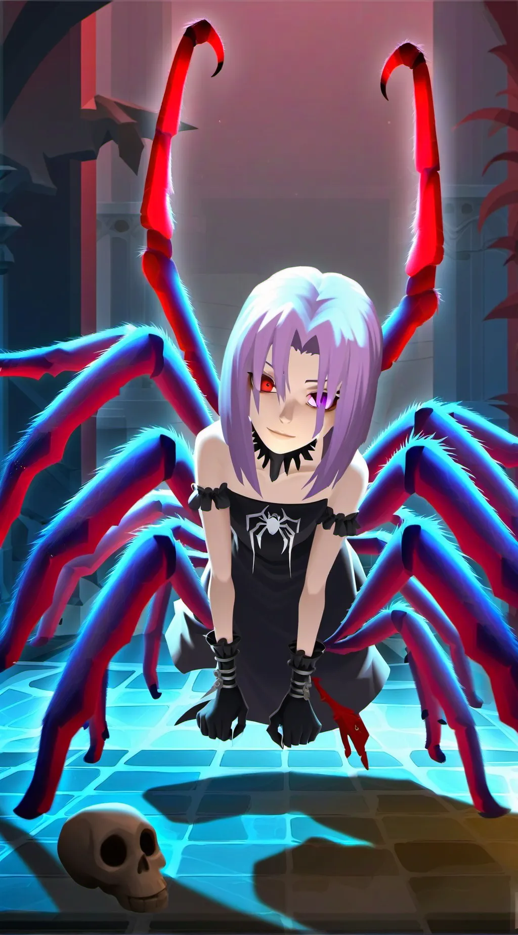 ai character: Rachnera background