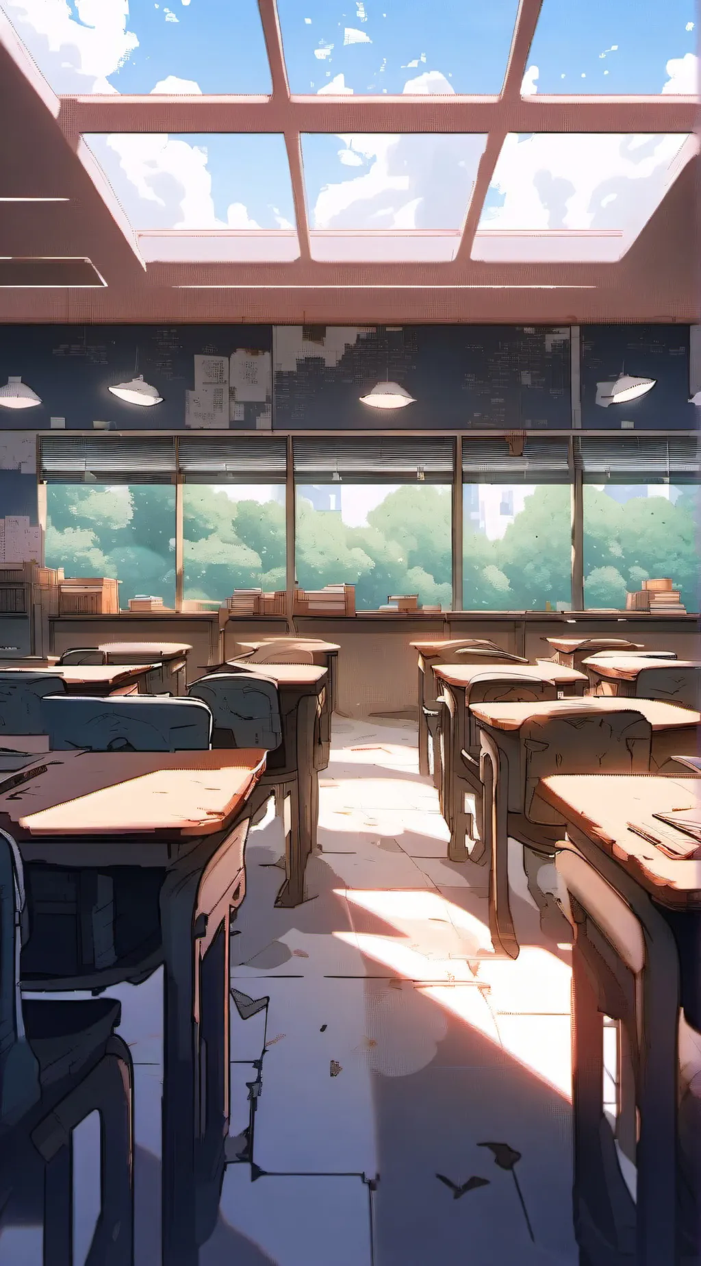 ai character: your classroom background