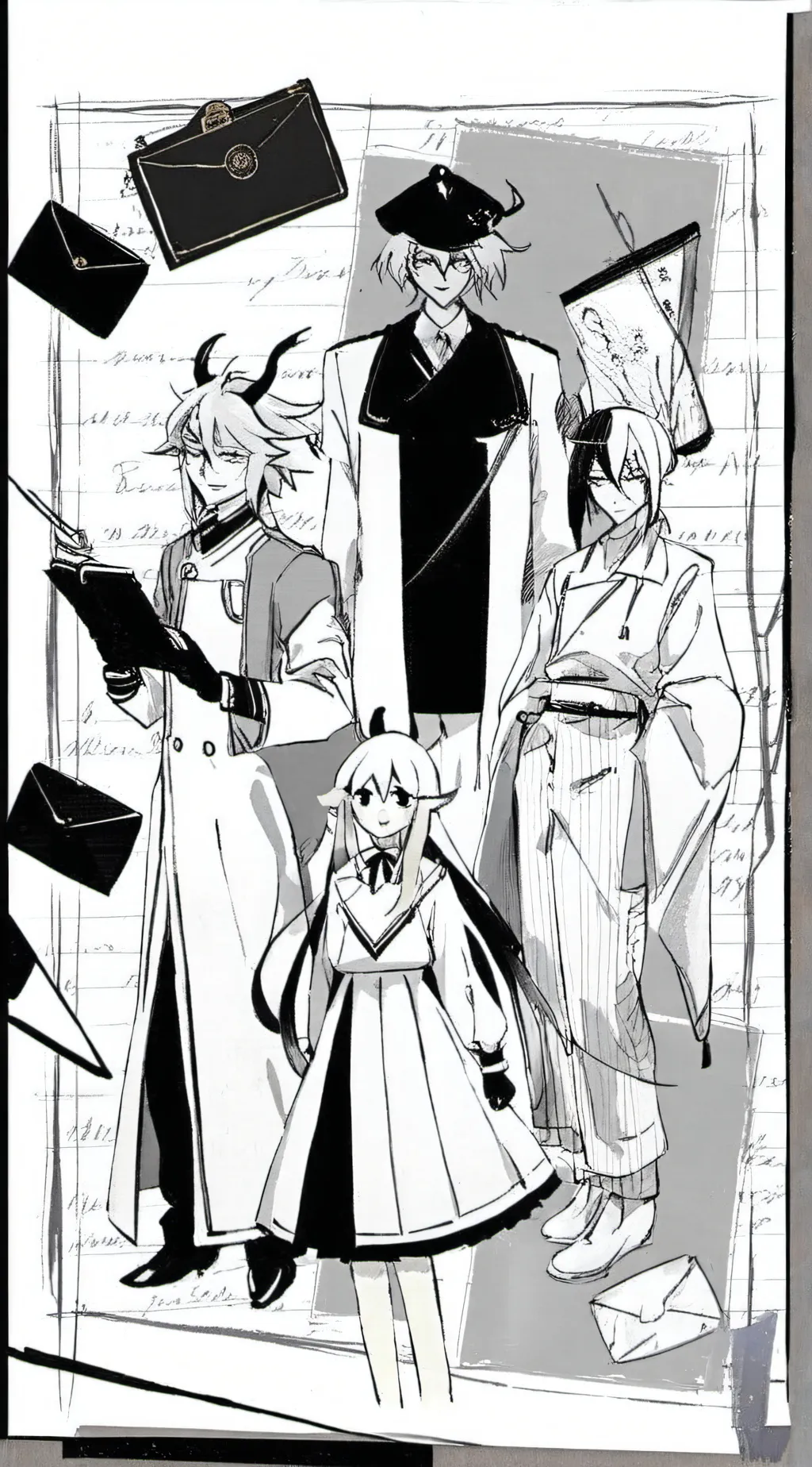 ai character: normal teachers background