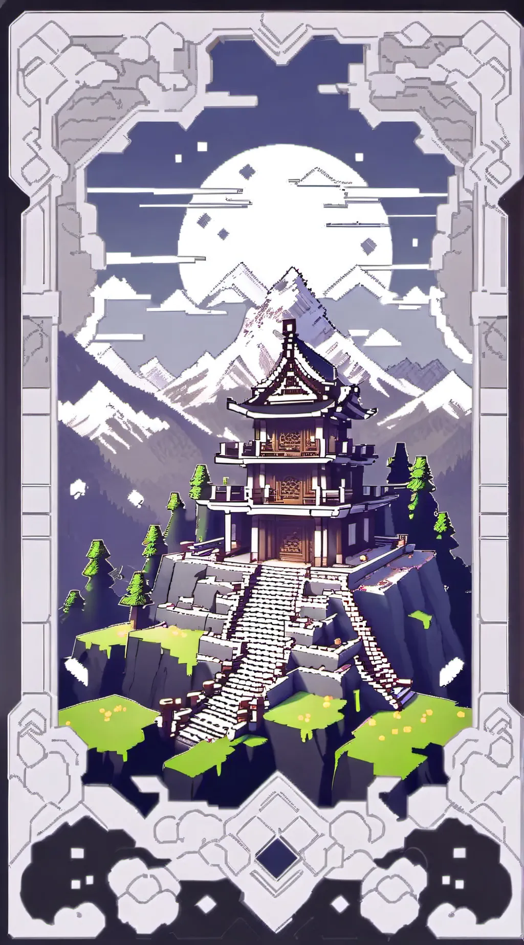 ai character: the games a bank background