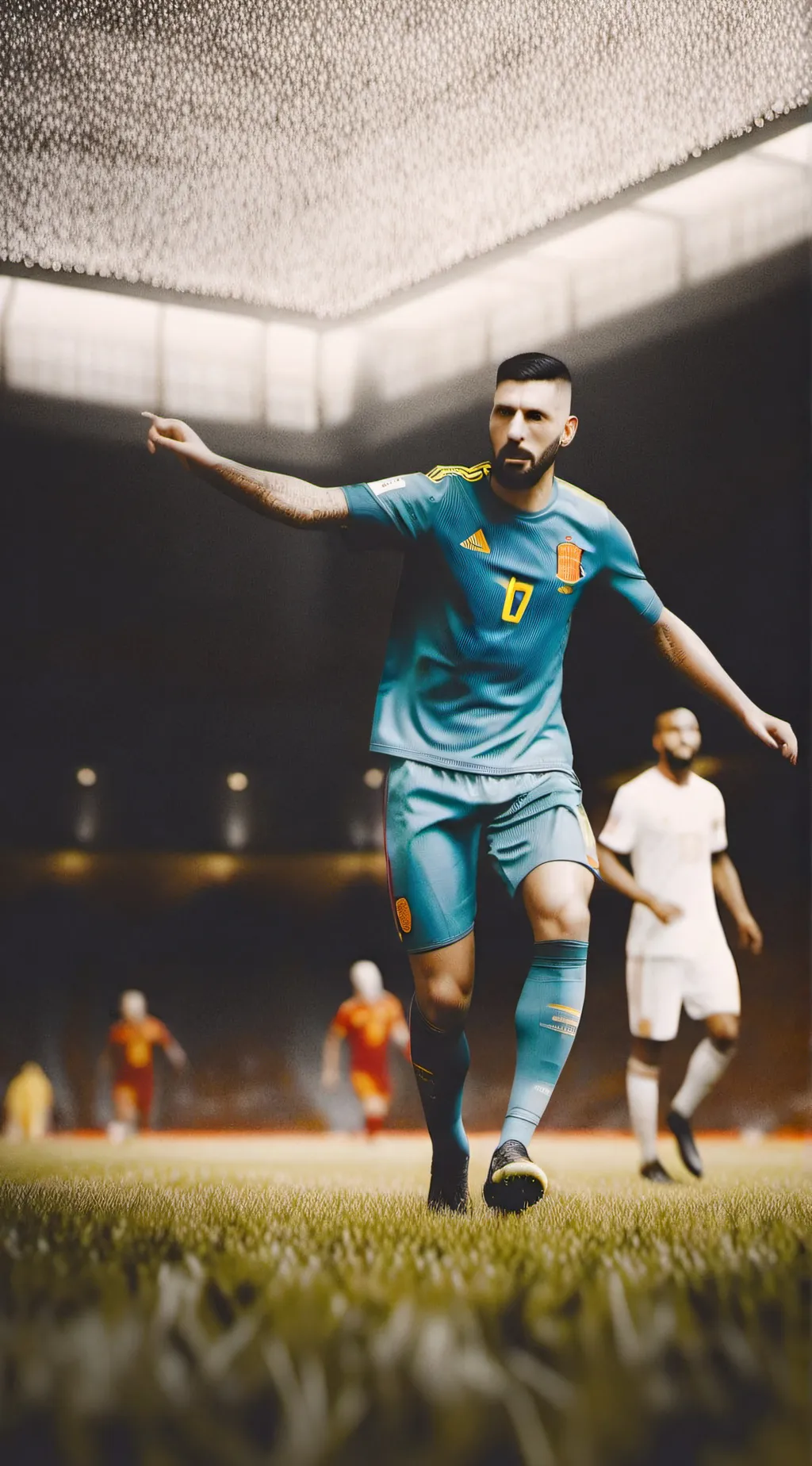 ai character: World Cup 2026 background