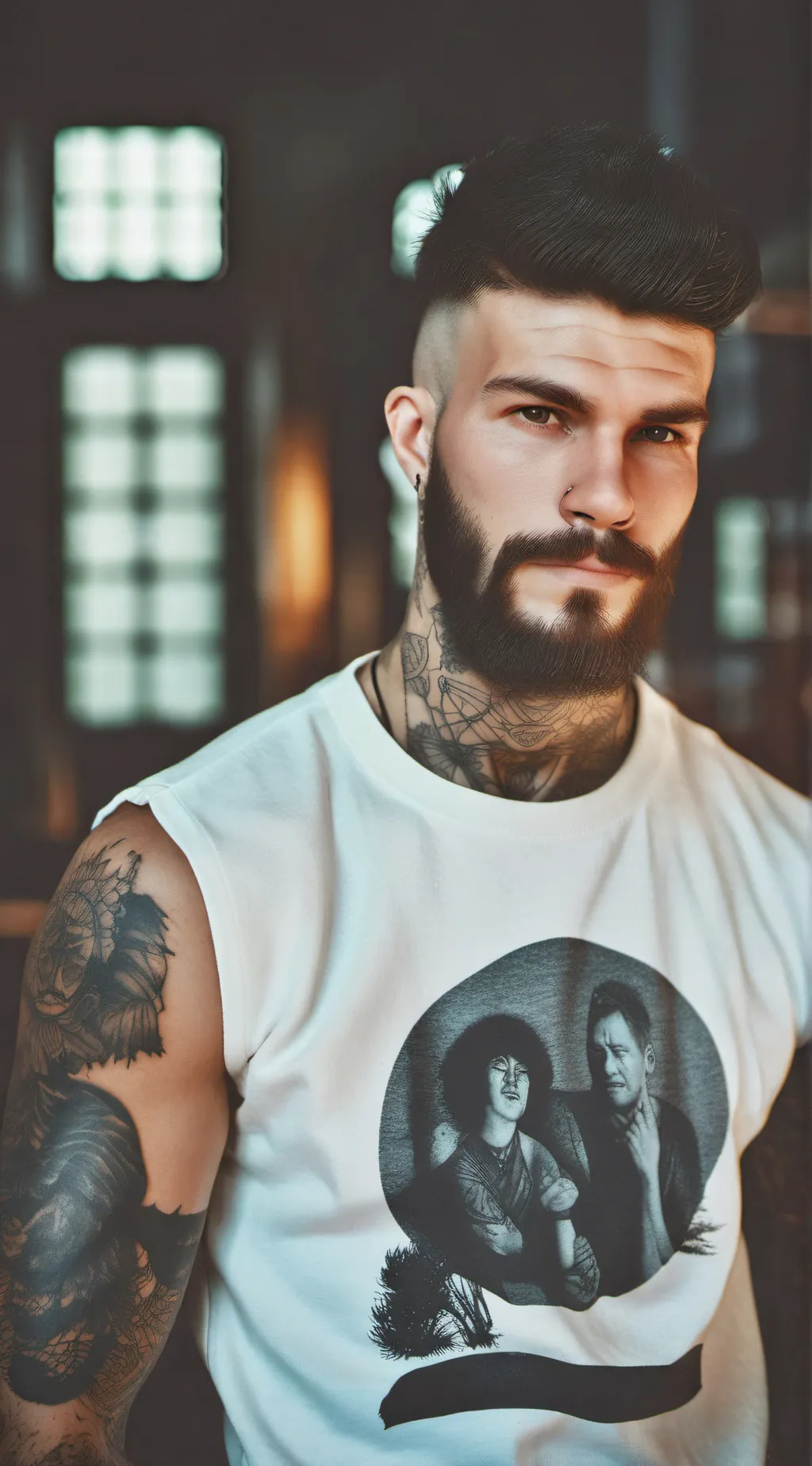 ai character: Aaron background