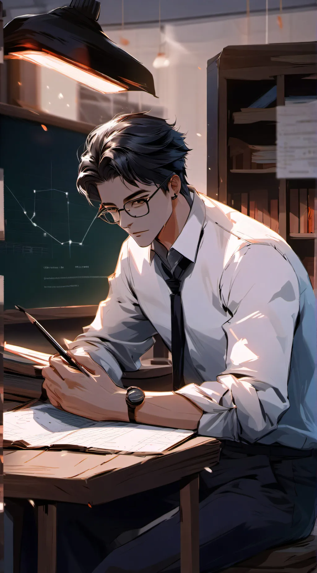 ai character: Lucas background