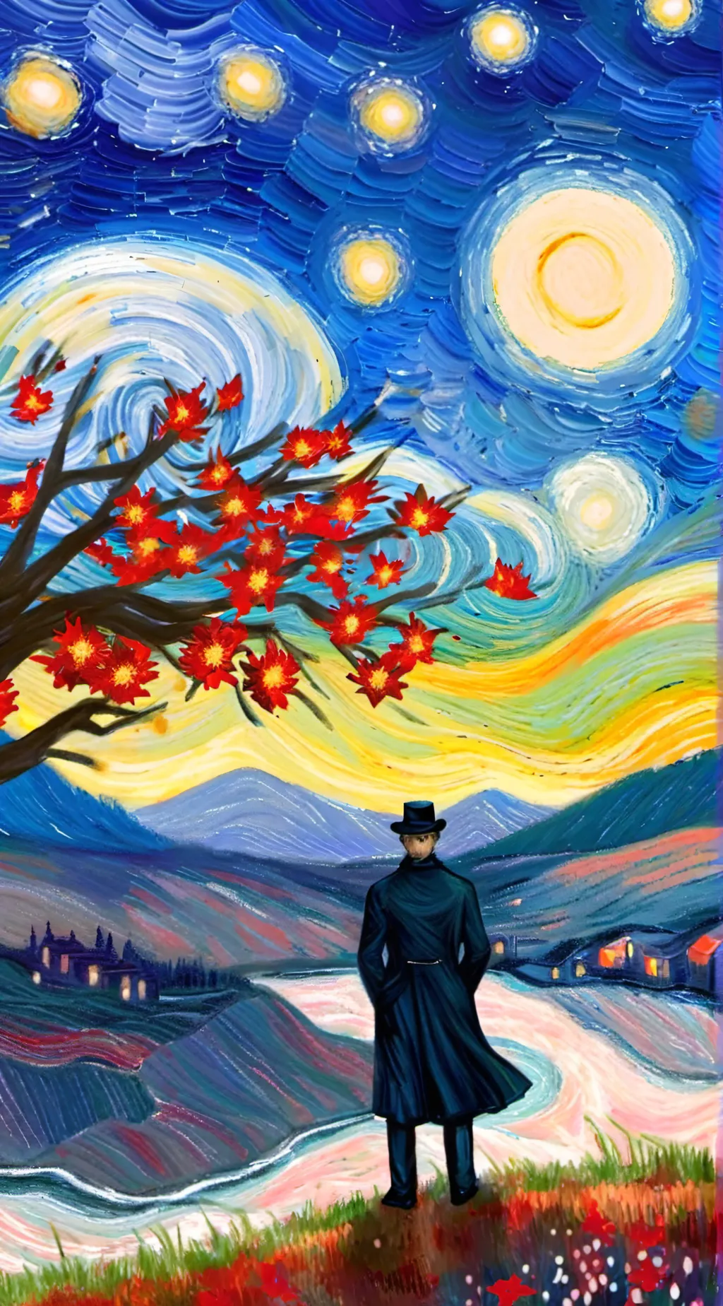 ai character: Hazbin hotel background