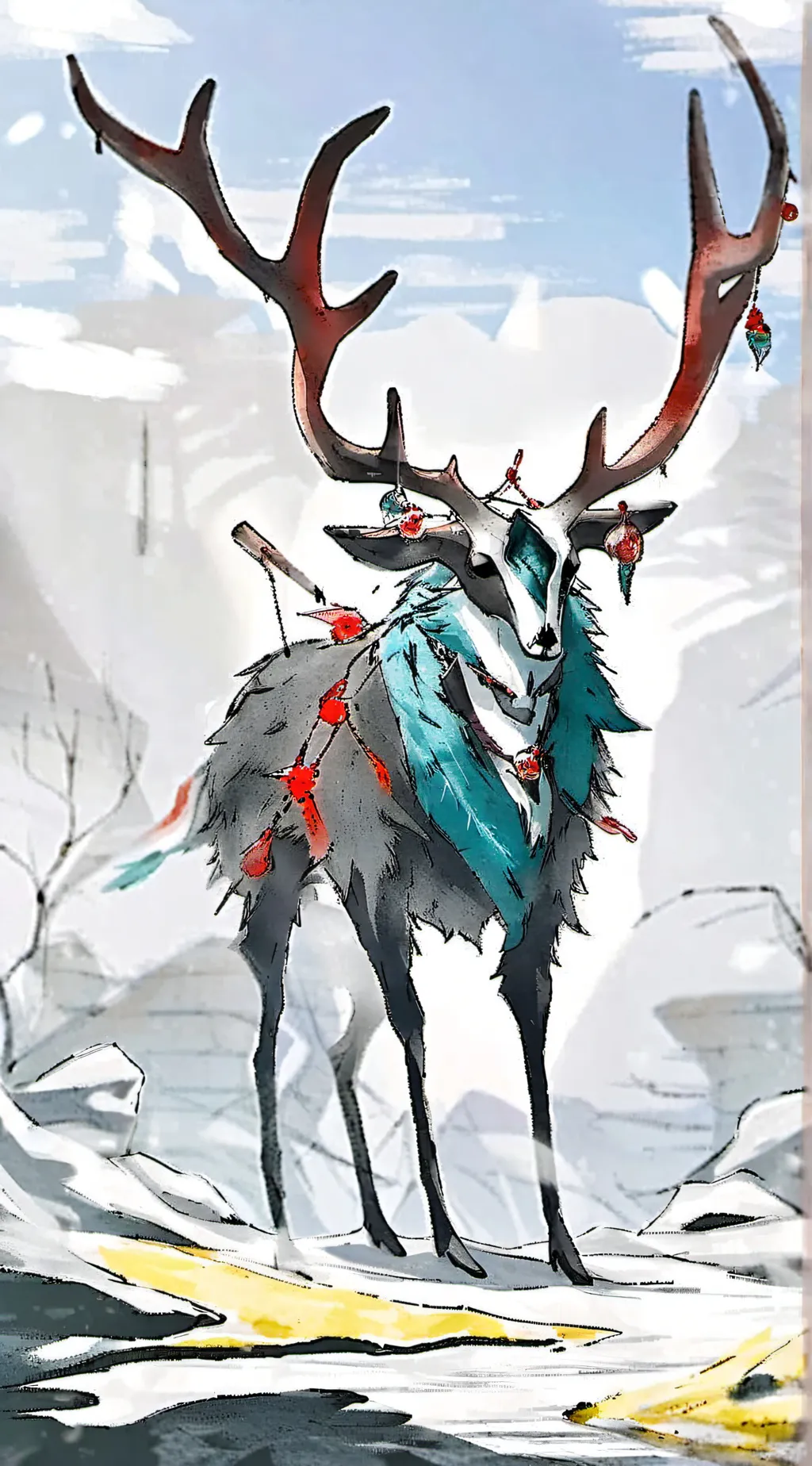 ai character: Wendigo background