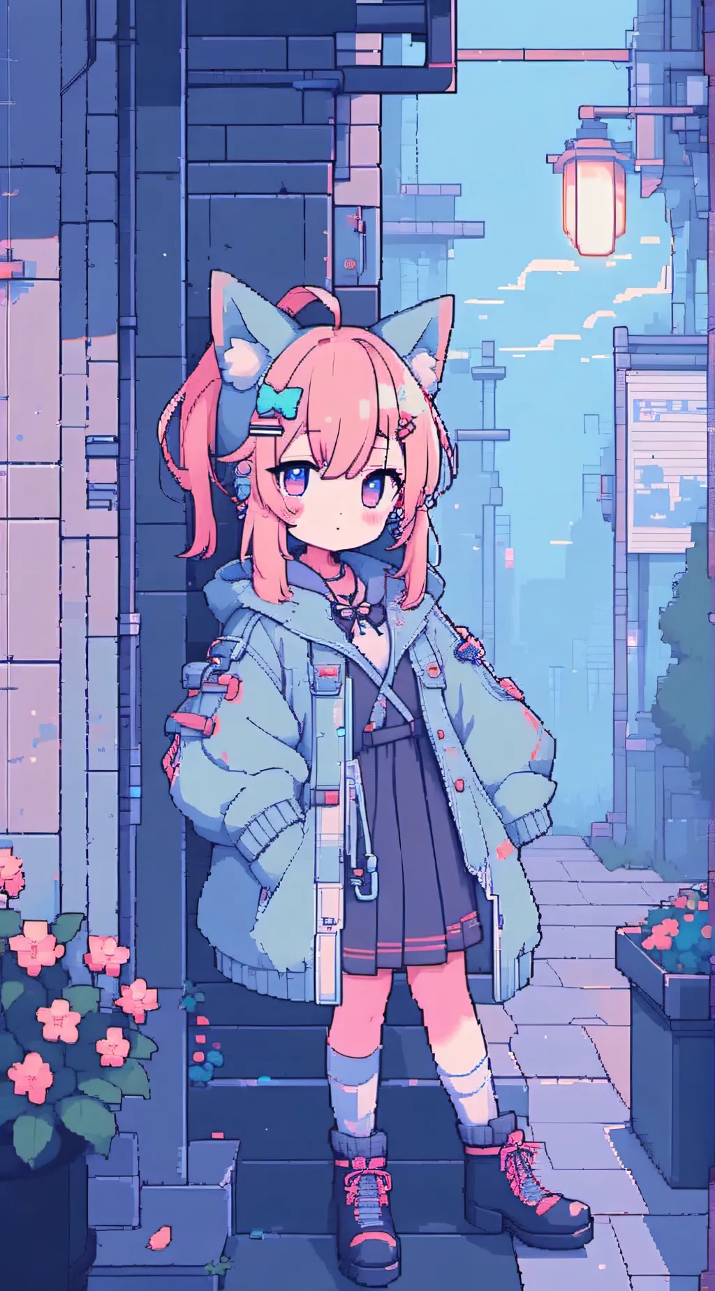 ai character: emma background