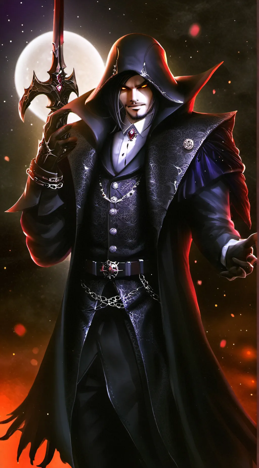 ai character: 🧛‍♂️  background