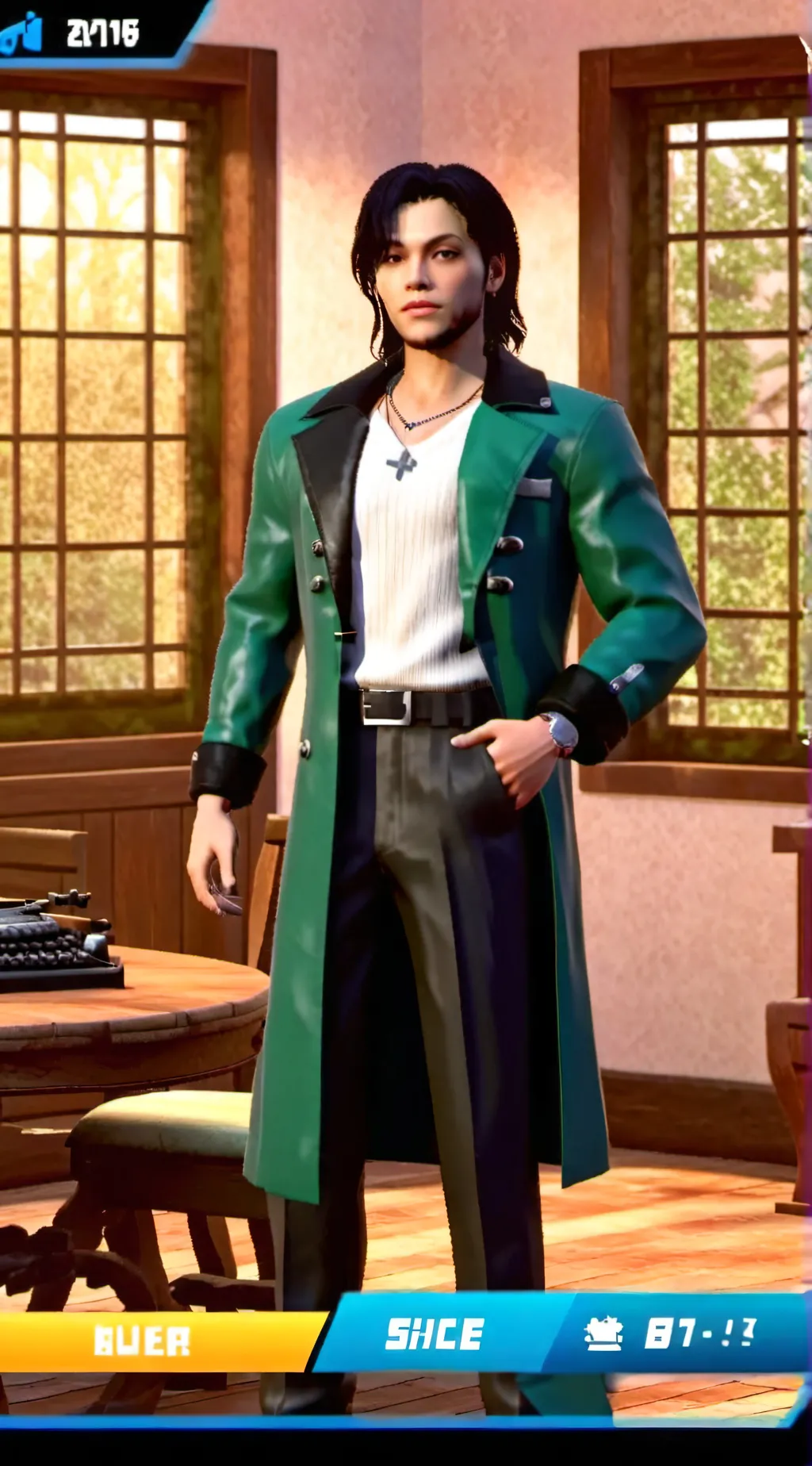 ai character: leonel background