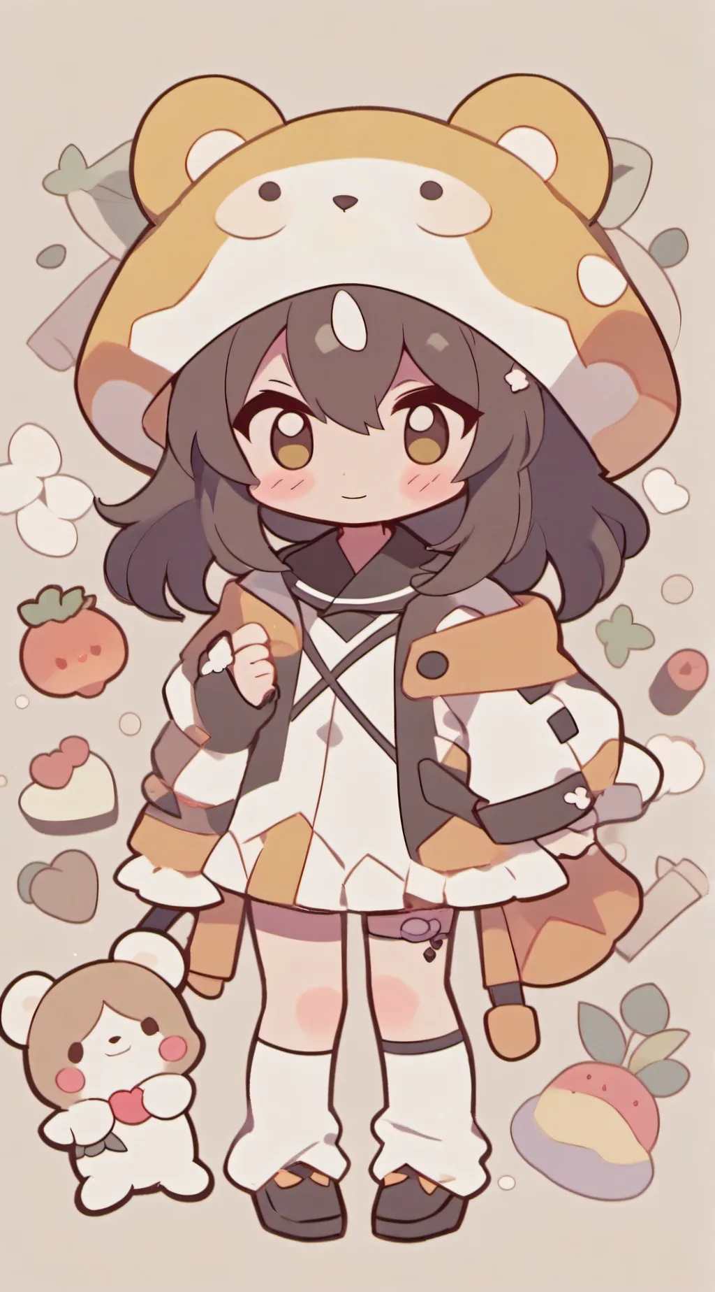 ai character: ruby background