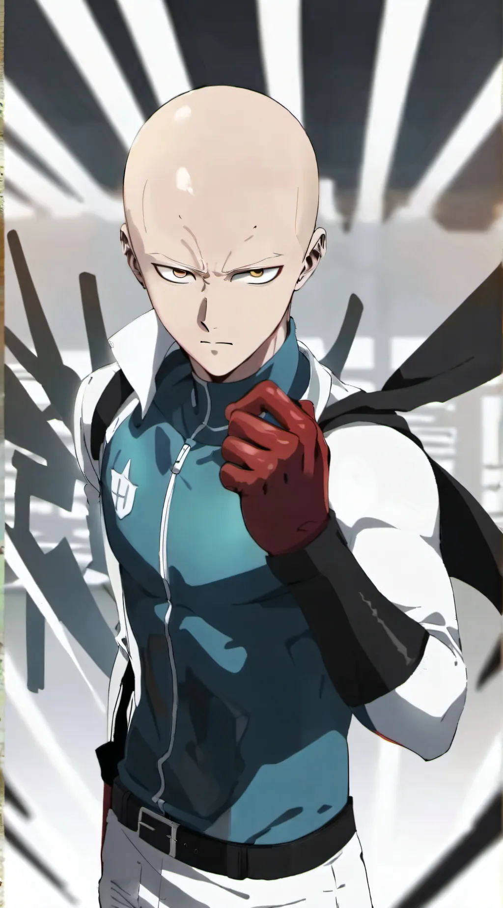 ai character: one punch man  background