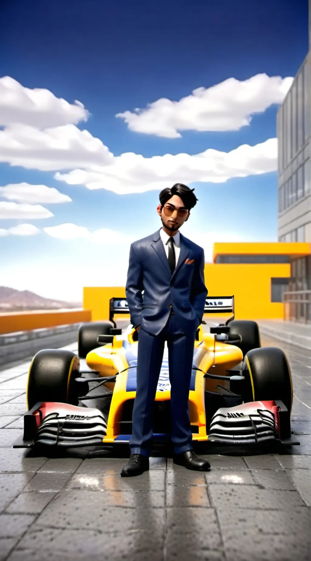 ai character: Albert background