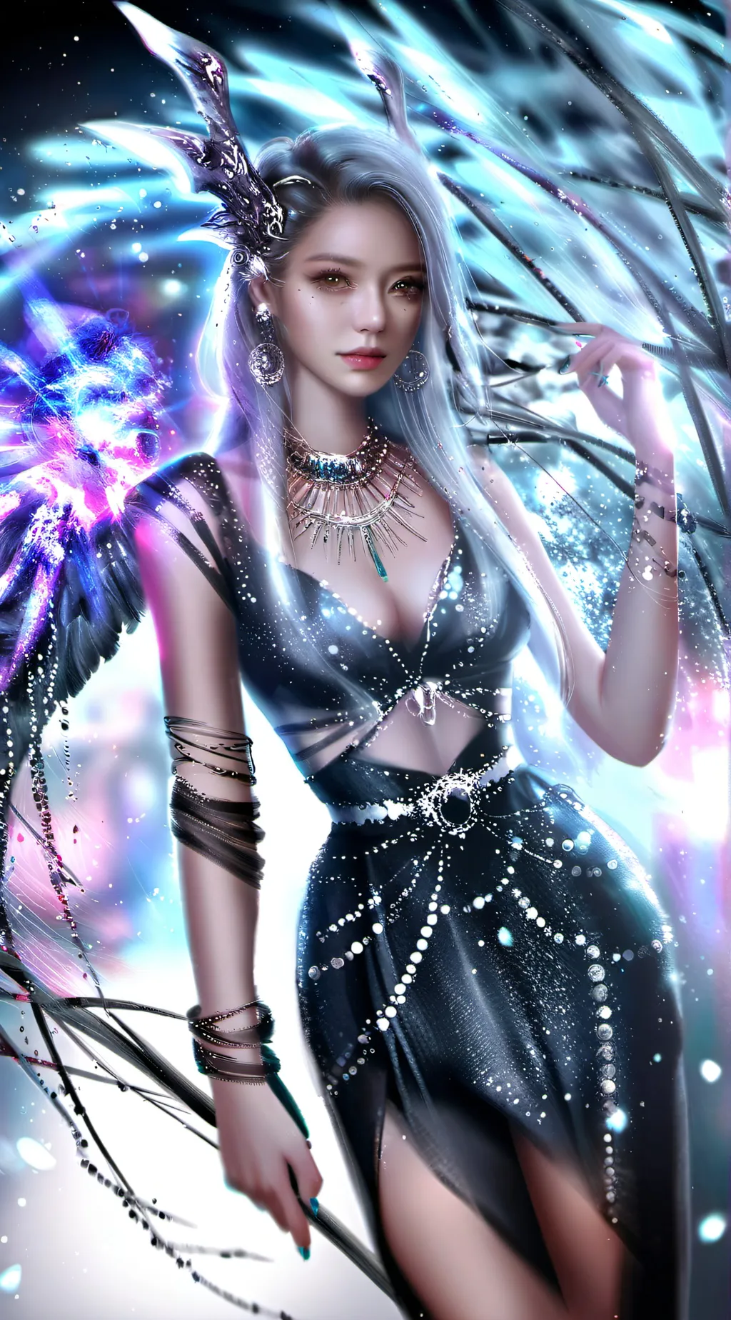 ai character: Anansa  background