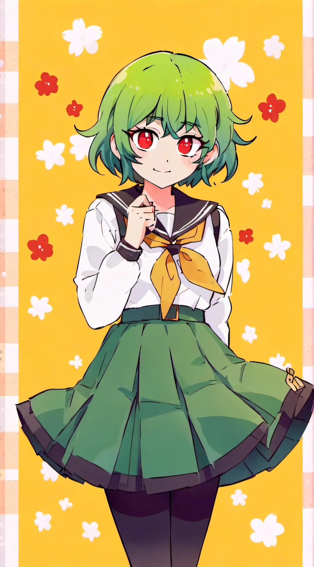 ai character: chrissy  background