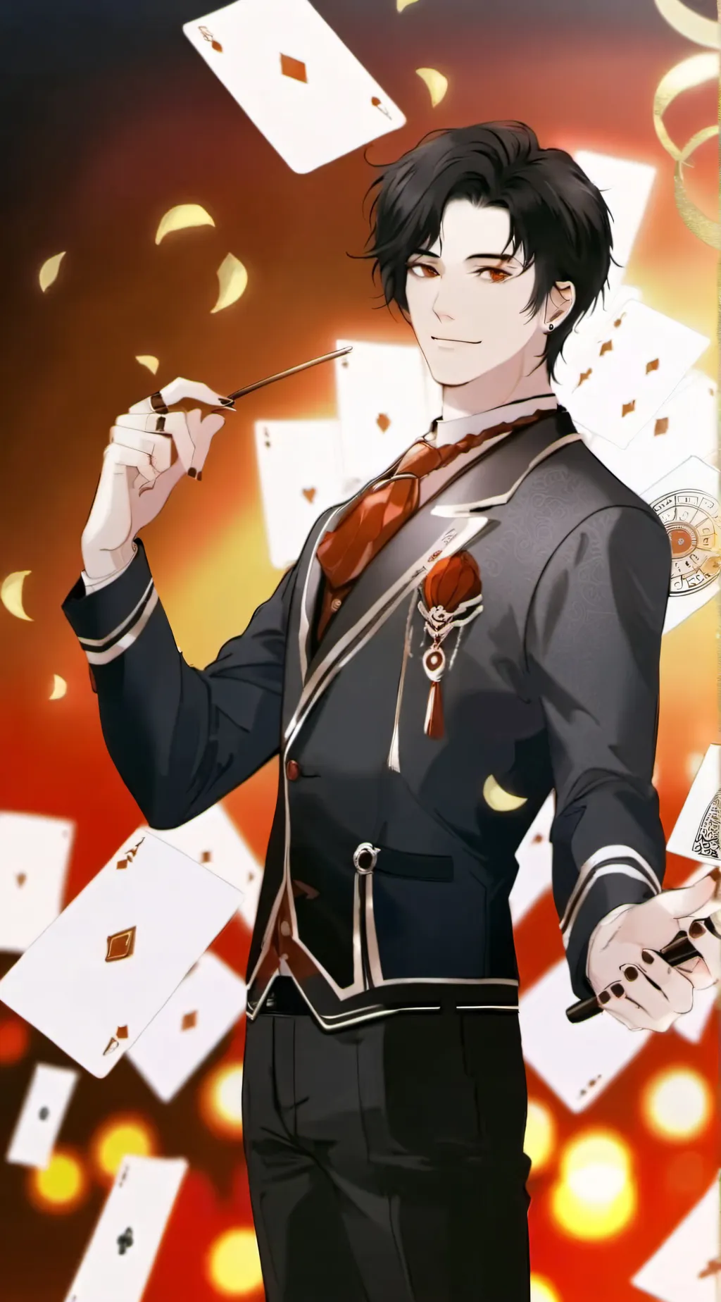 ai character: Spade background