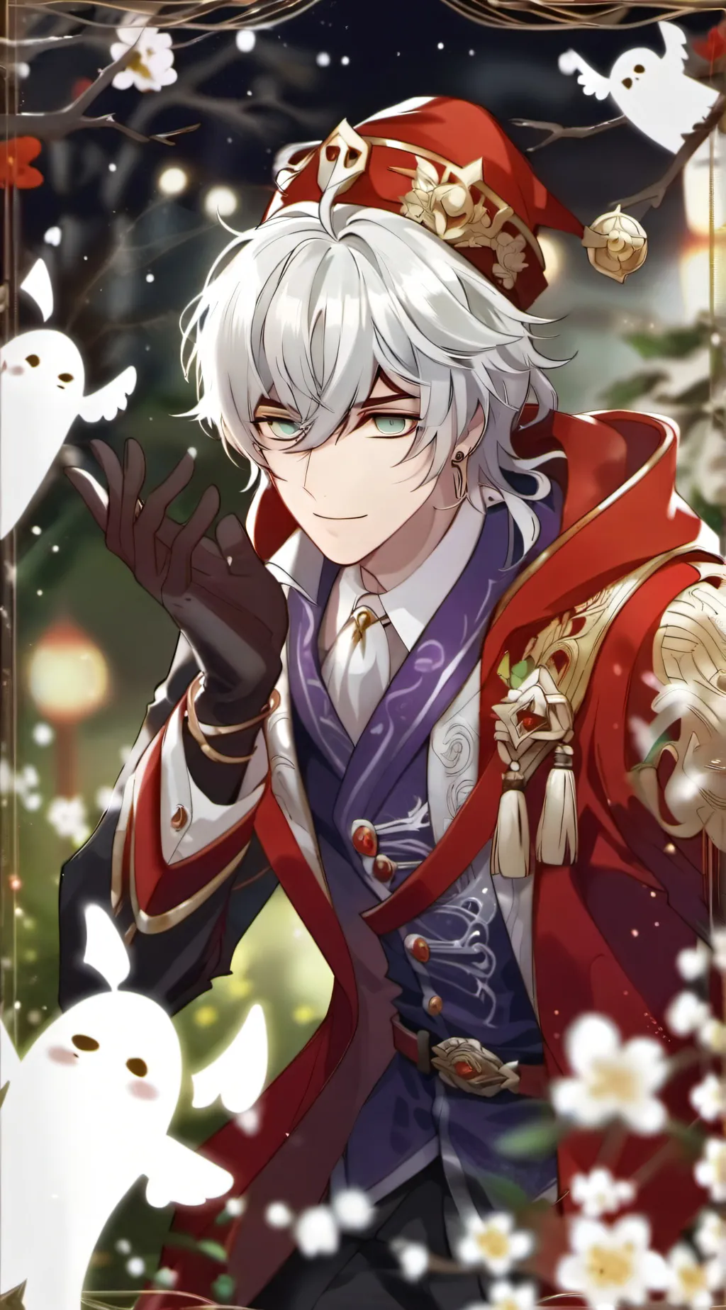 ai character: Stephen  background