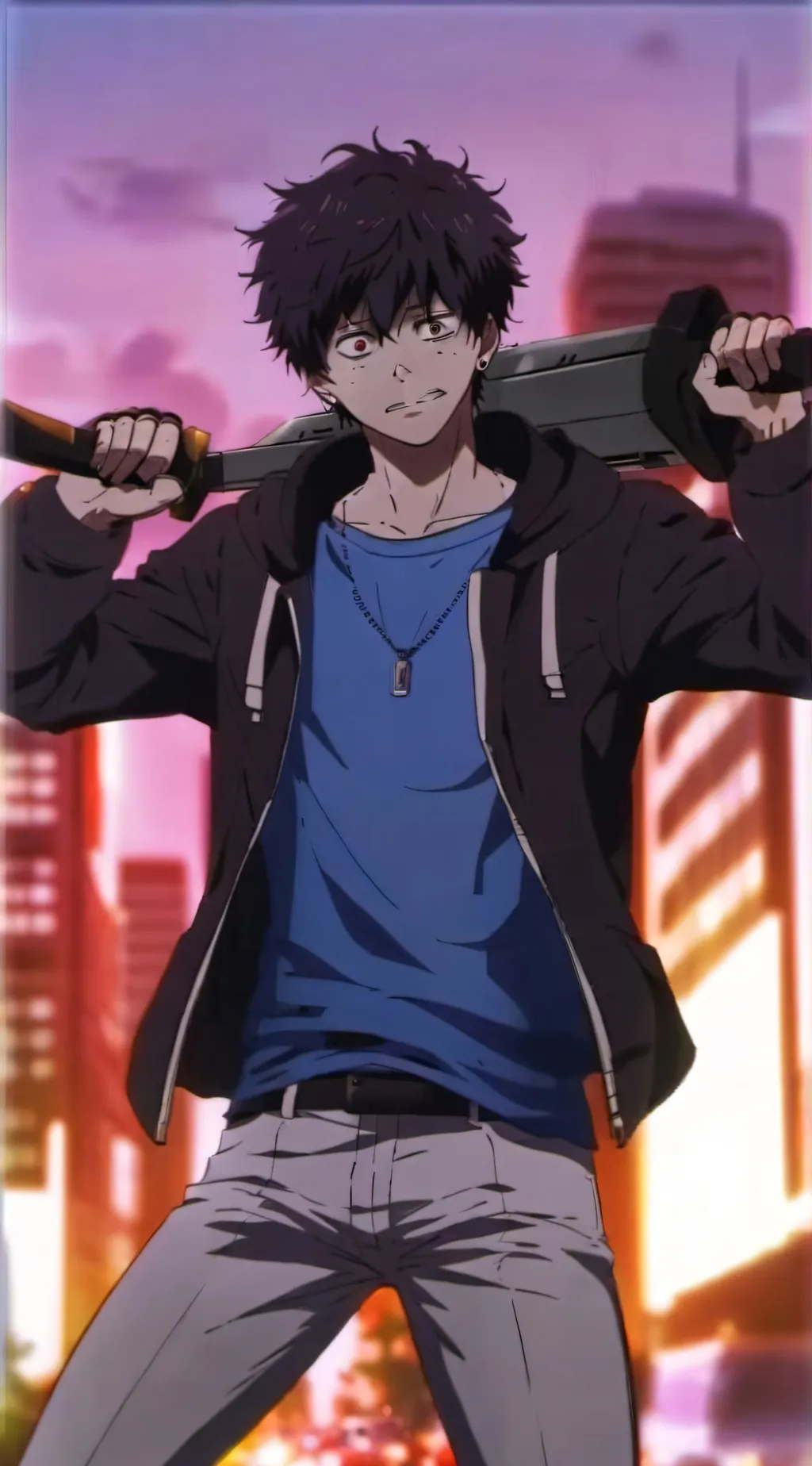 ai character: dabi background