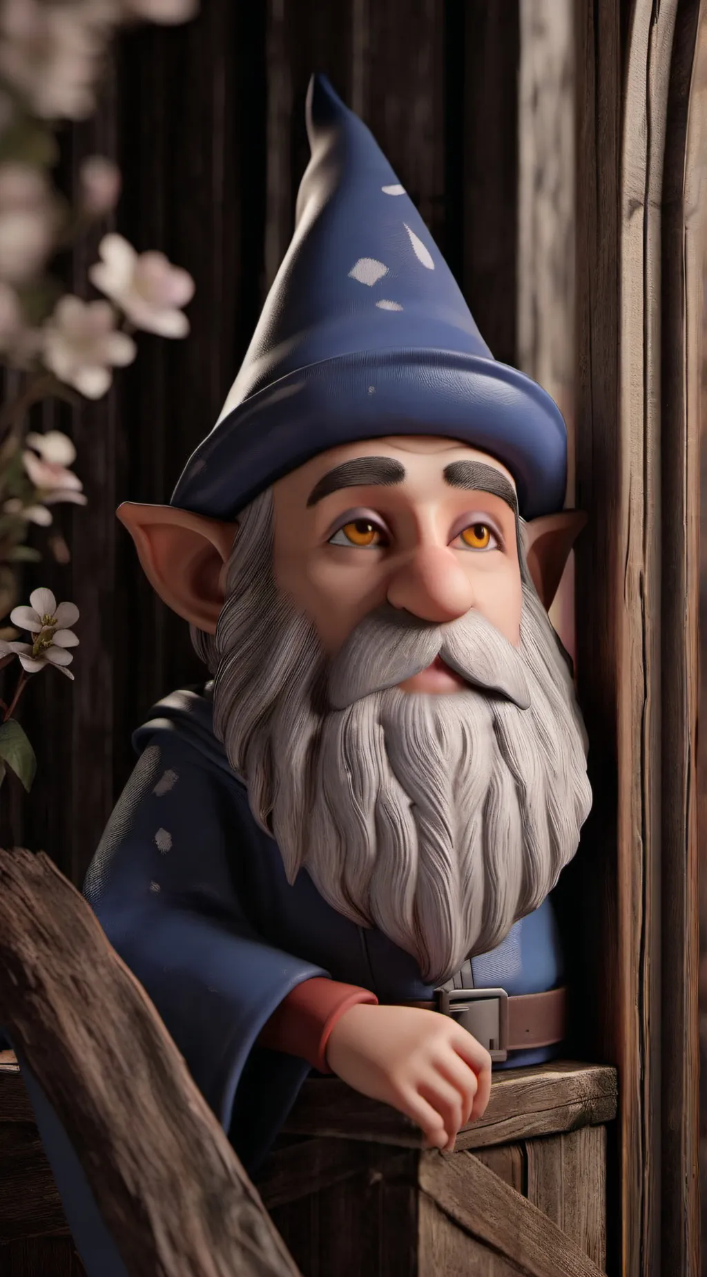 ai character: gnome background