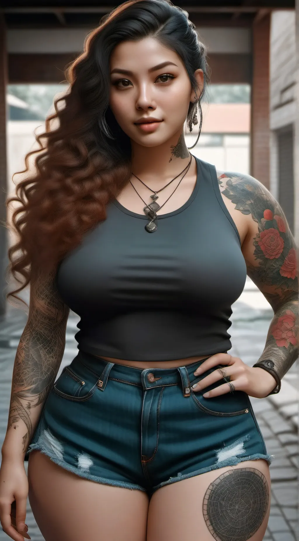 ai character: cindy background