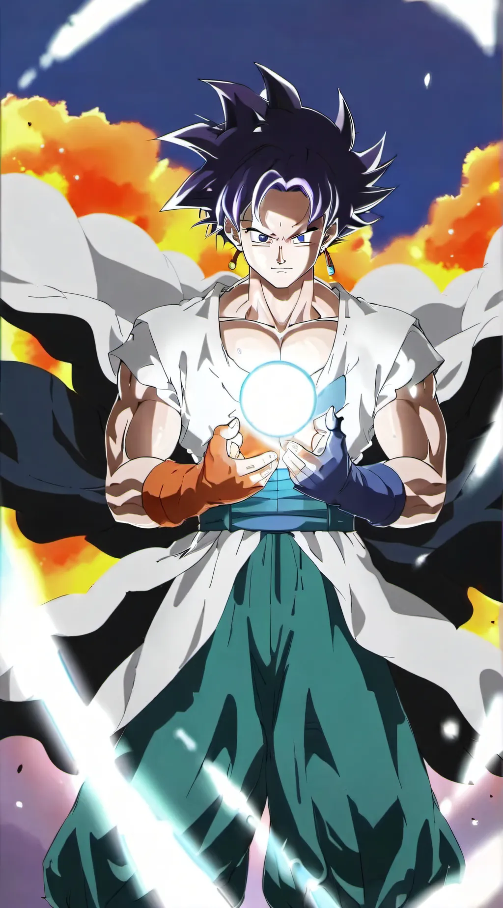 ai character: DBZ background