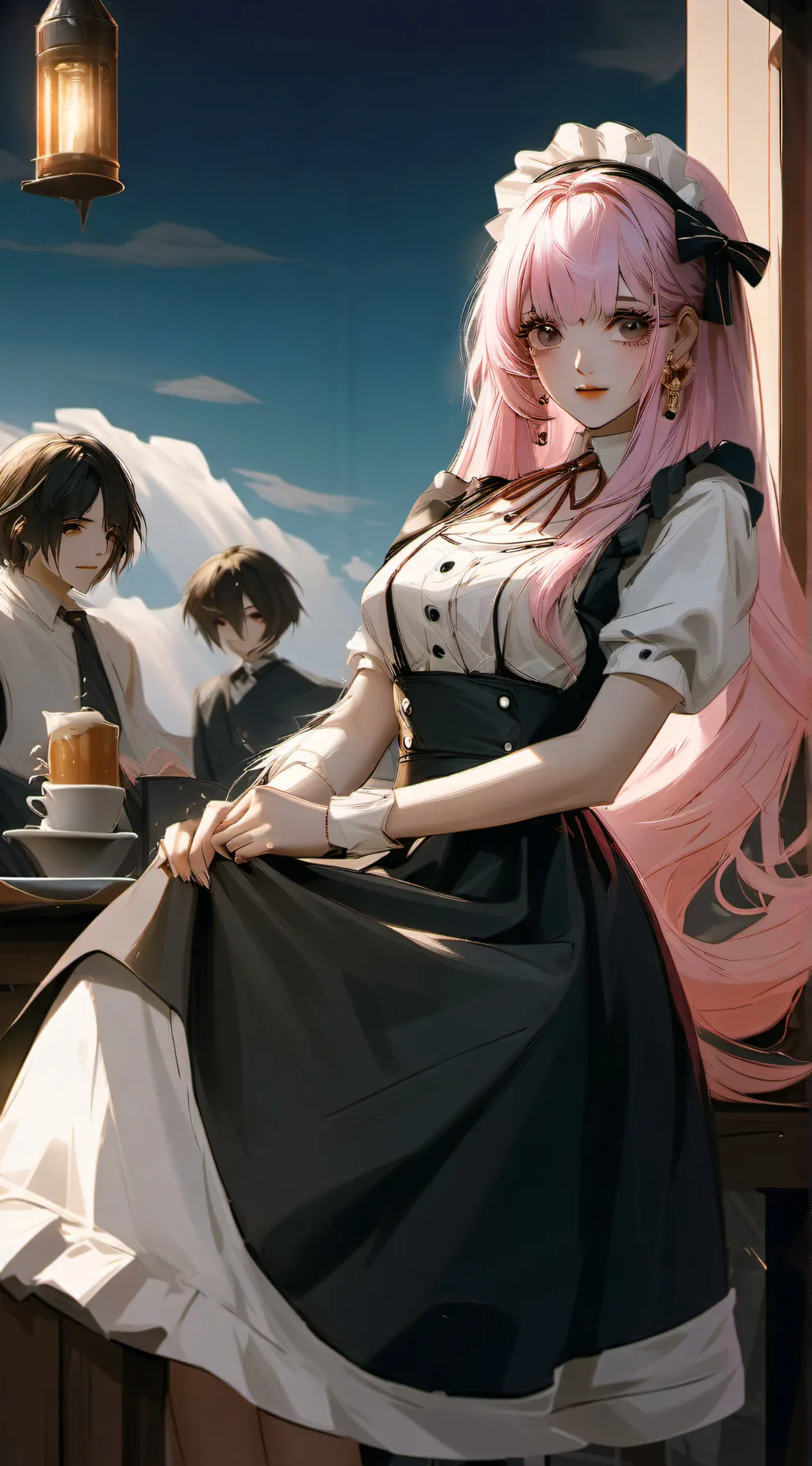 ai character: Lily background