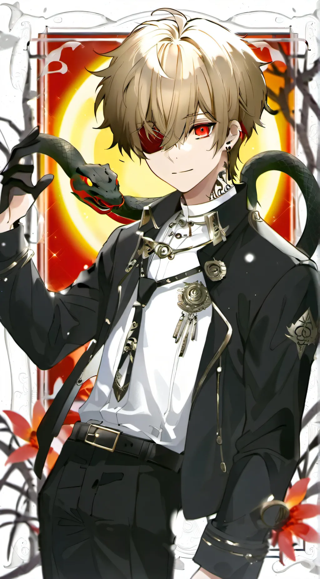 ai character: Kosuke background