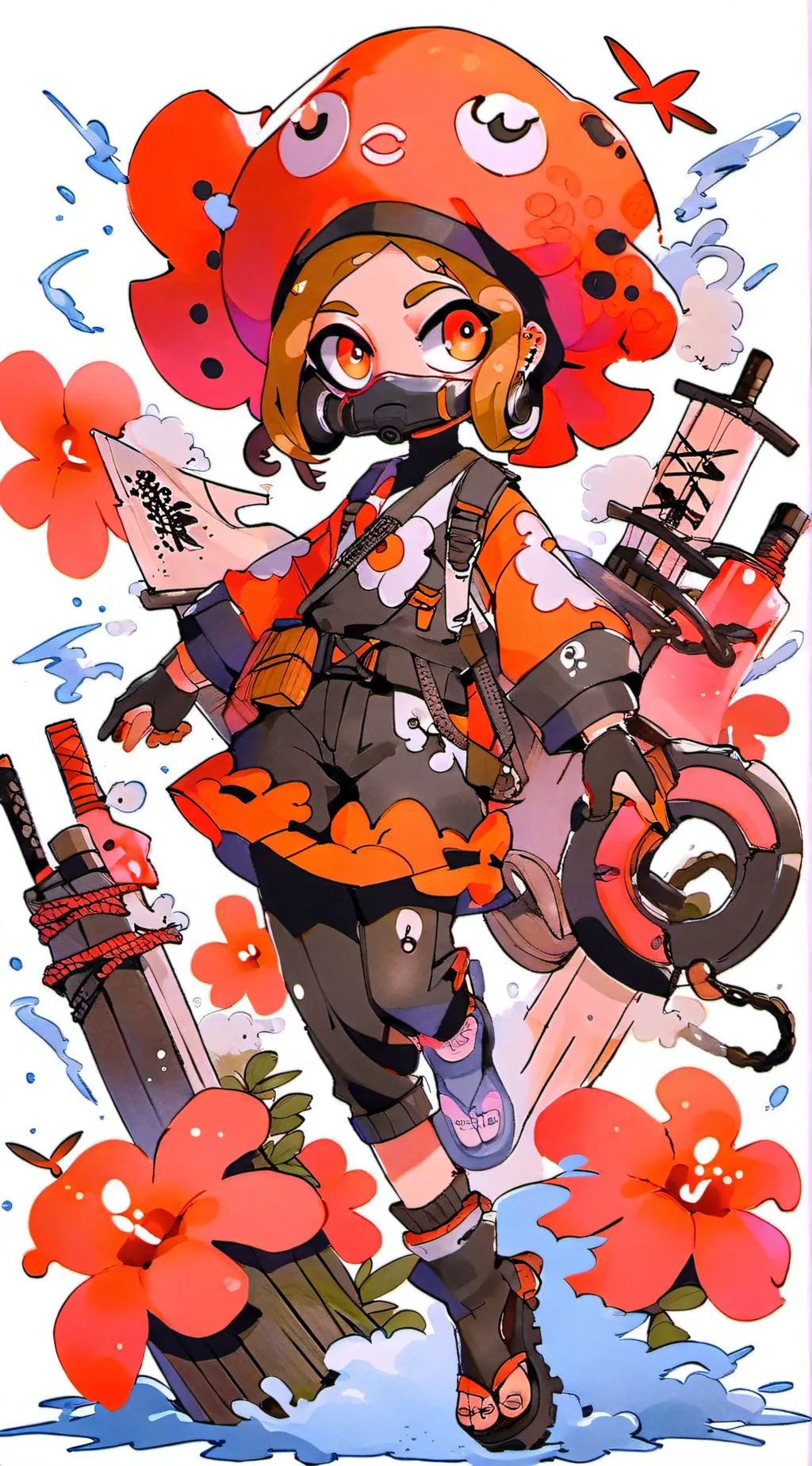 ai character: Agent 8 background