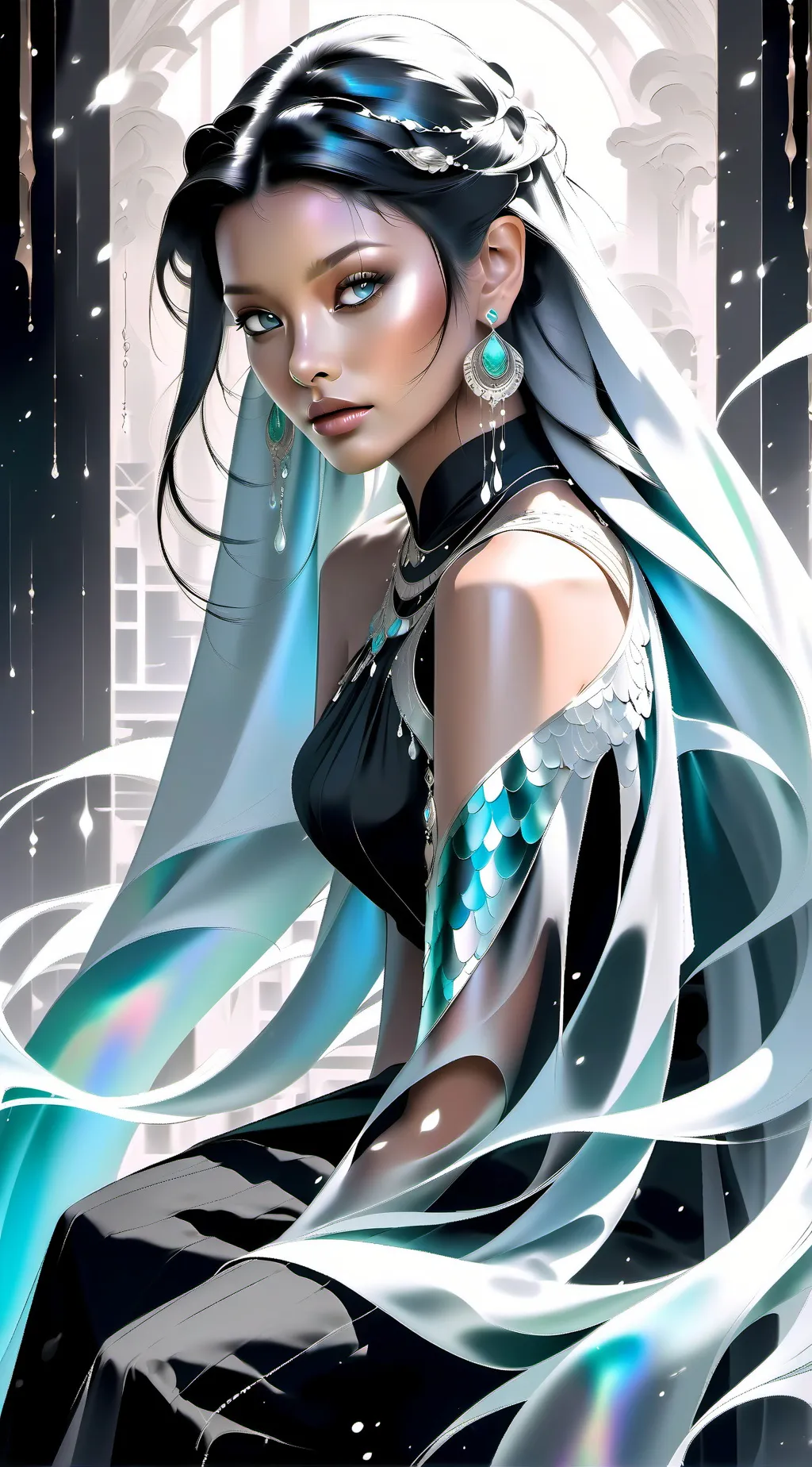 ai character: Katara  background