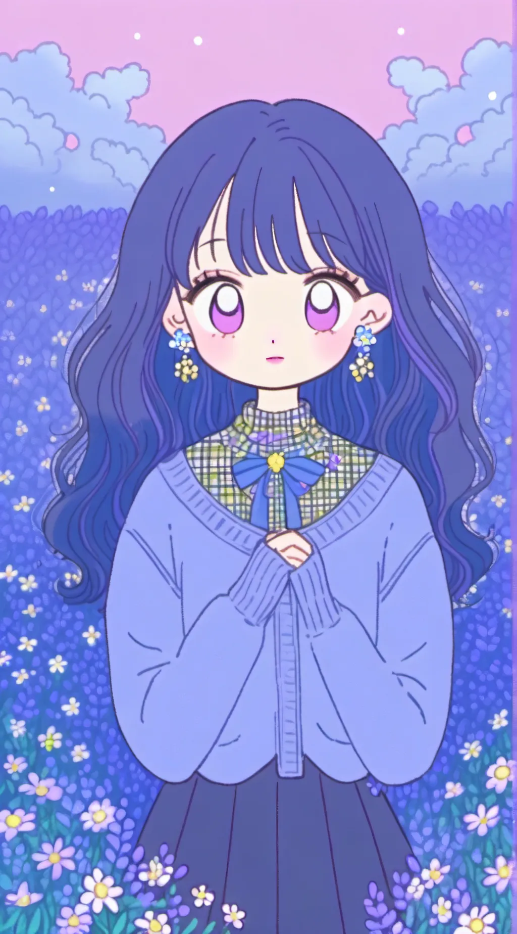 ai character: hashira met went x background