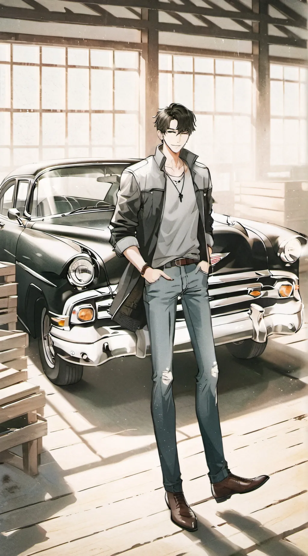 ai character: Jayden background