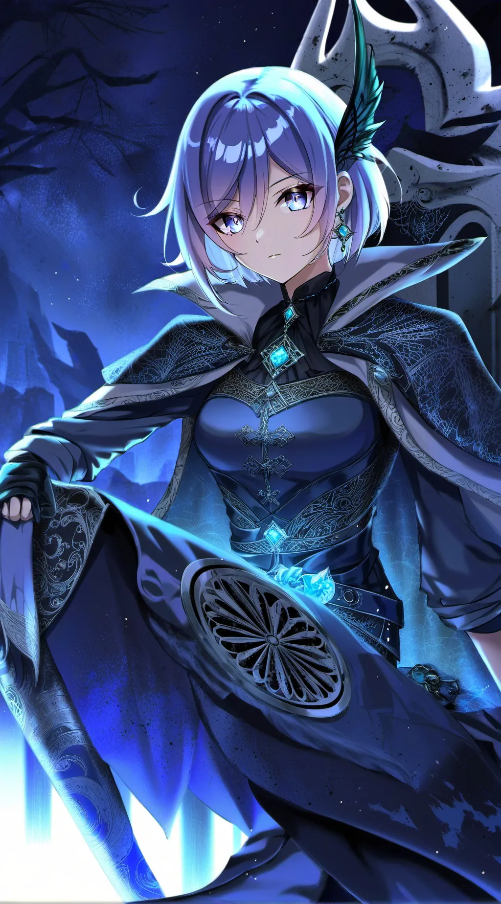 ai character: Kirisaki background