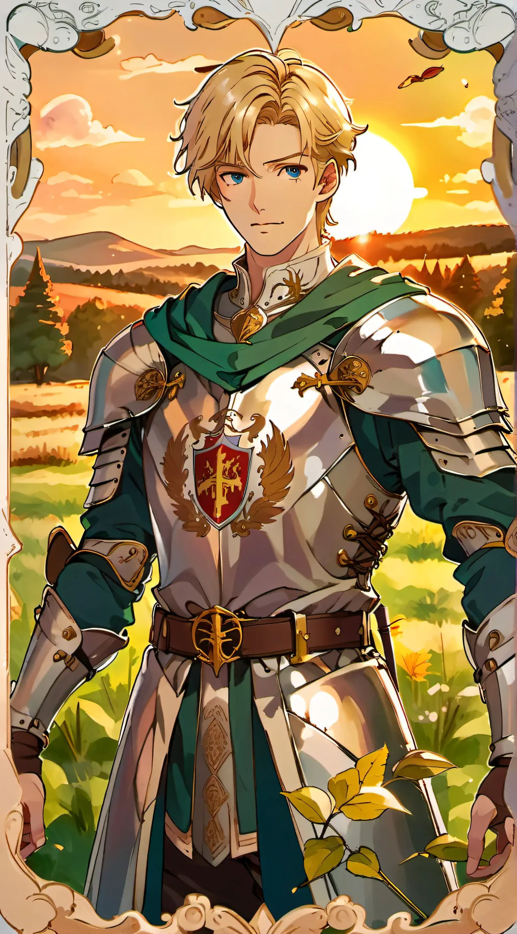 ai character: August background